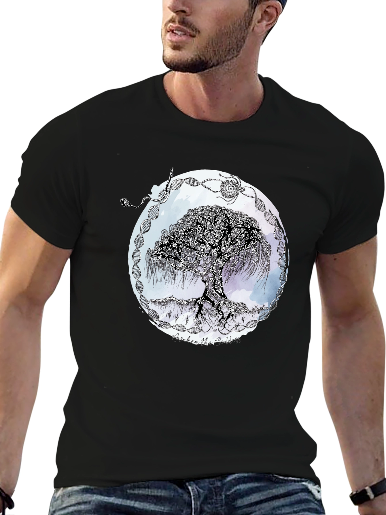 Tree of Life Graphic Tee - Unisex Black T-Shirt