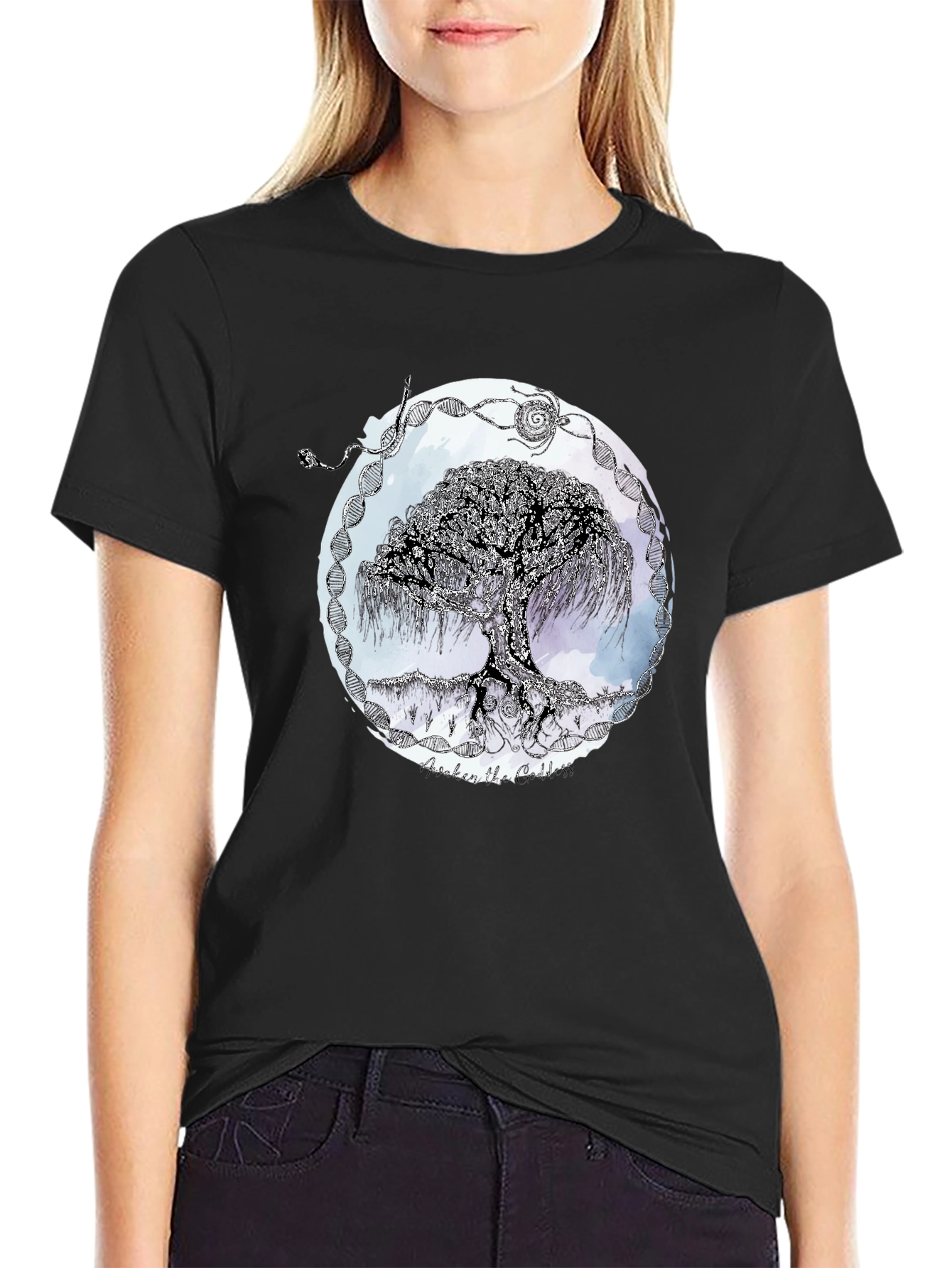 Tree of Life Graphic Tee - Unisex Black T-Shirt