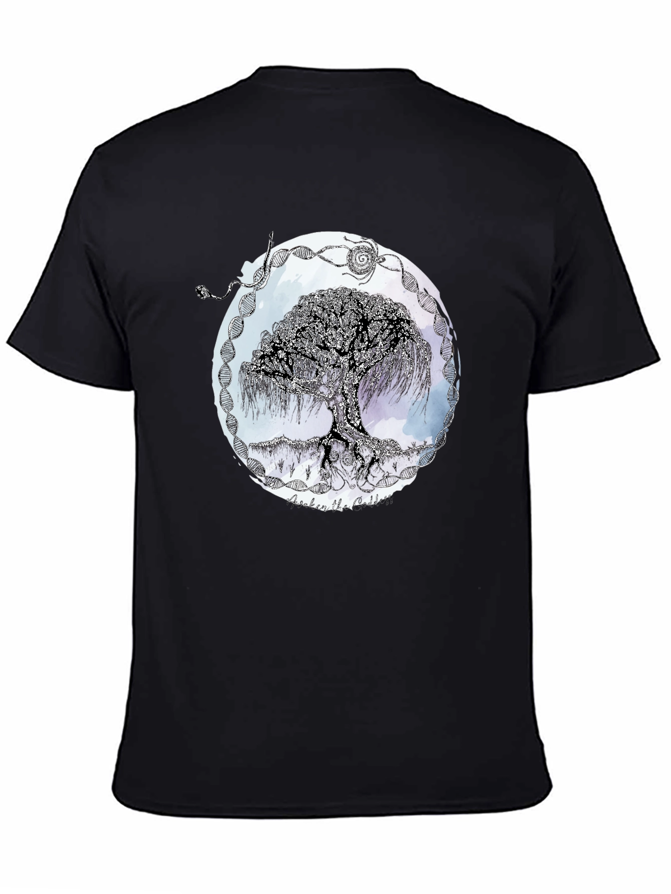 Tree of Life Graphic Tee - Unisex Black T-Shirt