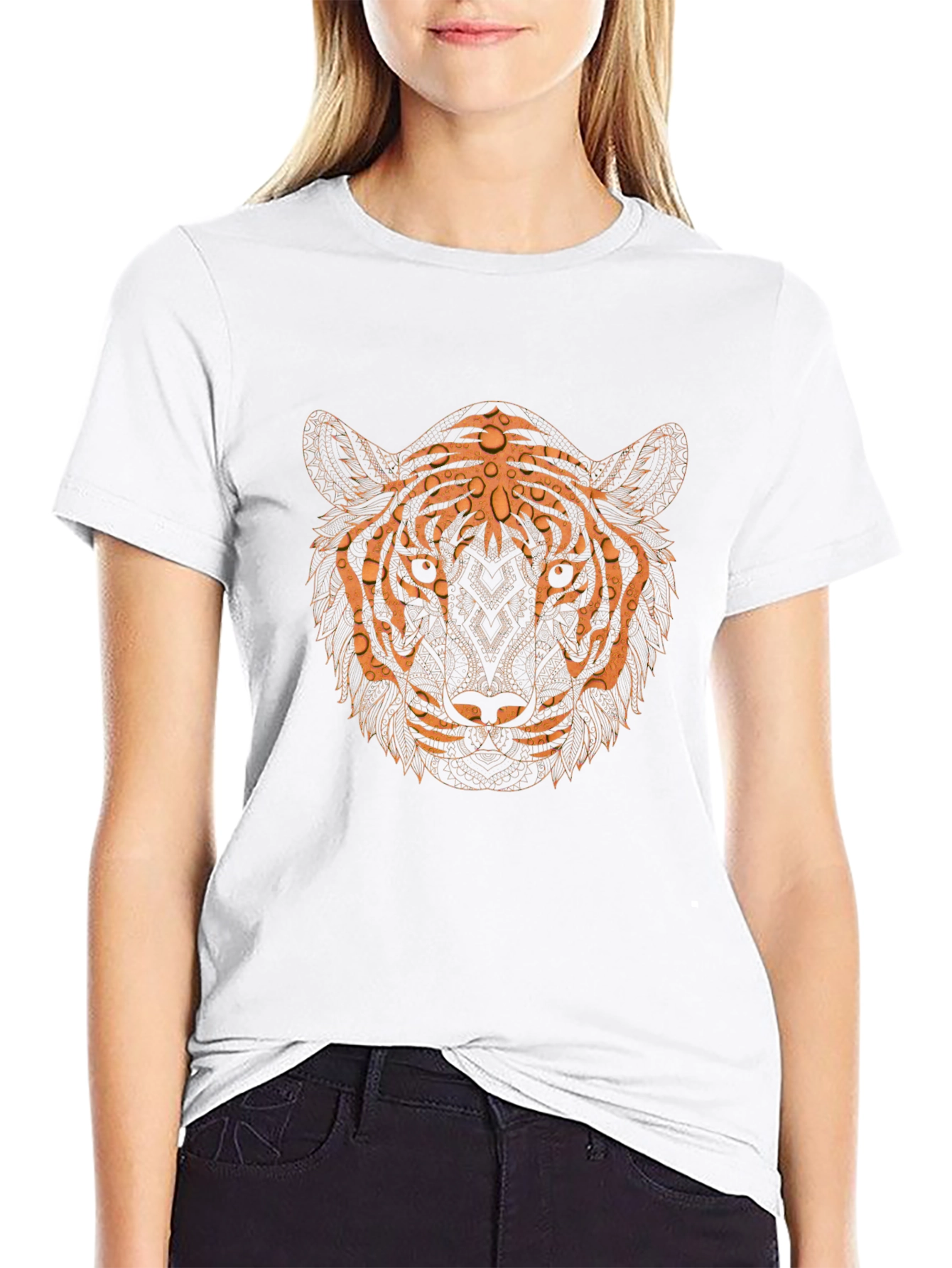 Black Tiger Graphic Tee - Mens