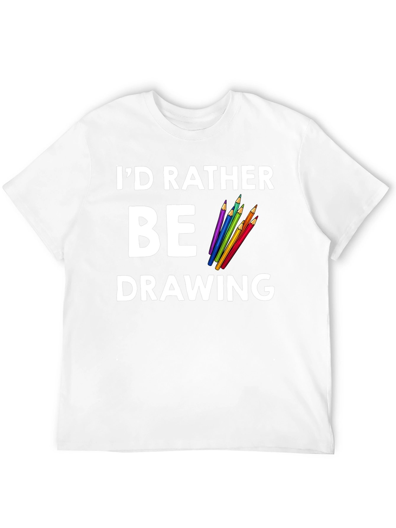 Id Rather Be Drawing Graphic Tee