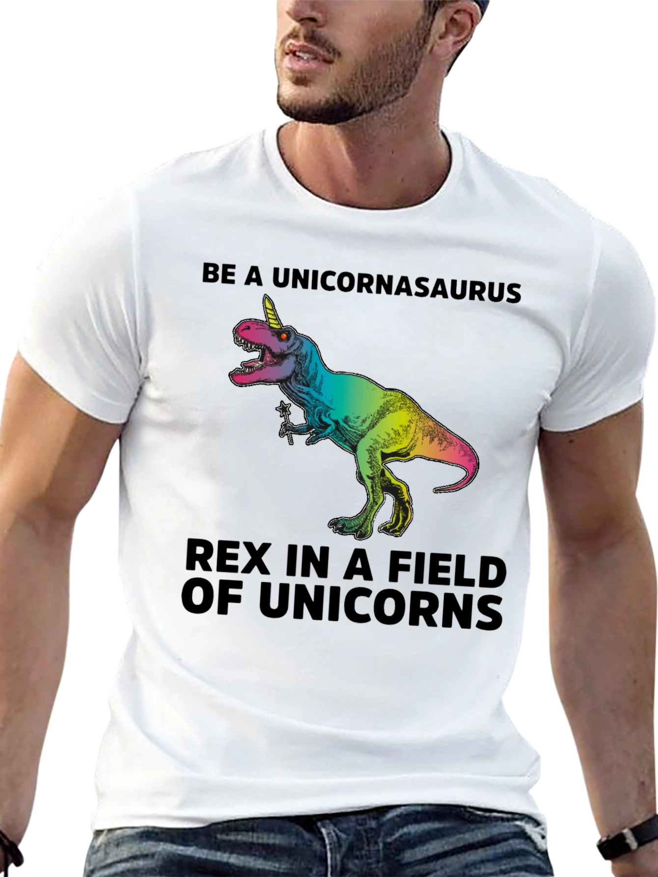 Unicornasaurus Rex Graphic T-Shirt