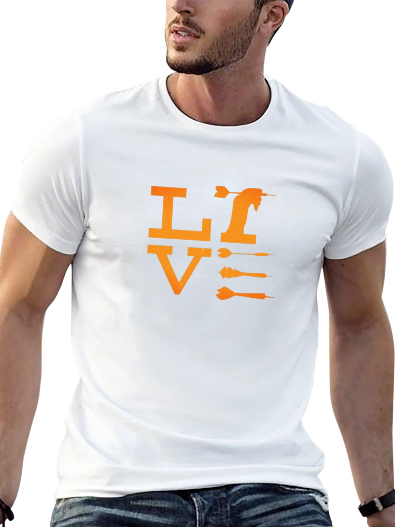 Love Darts Black T-Shirt