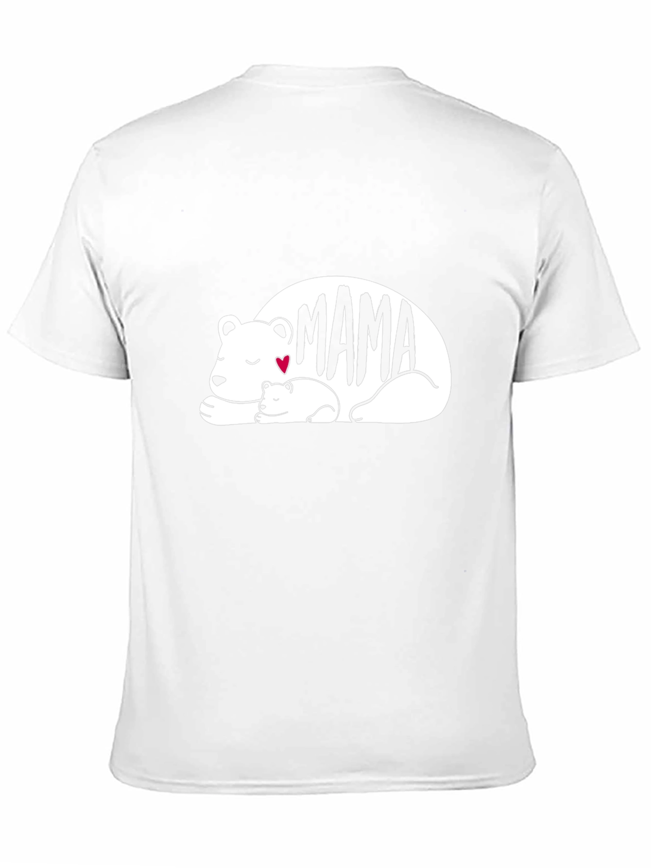 Mama Bear Graphic T-Shirt - Black Casual Tee