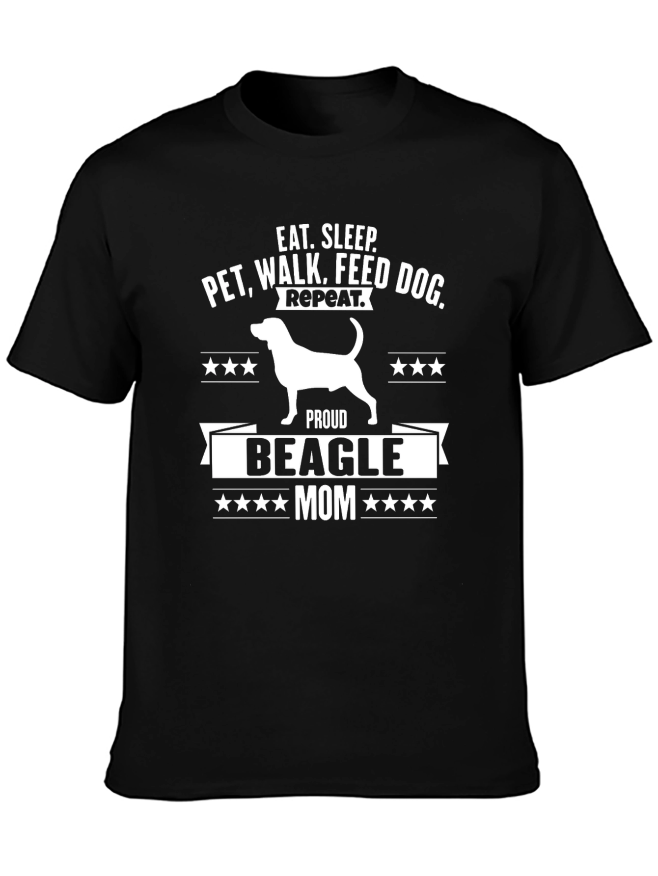 Proud Beagle Mom T-Shirt