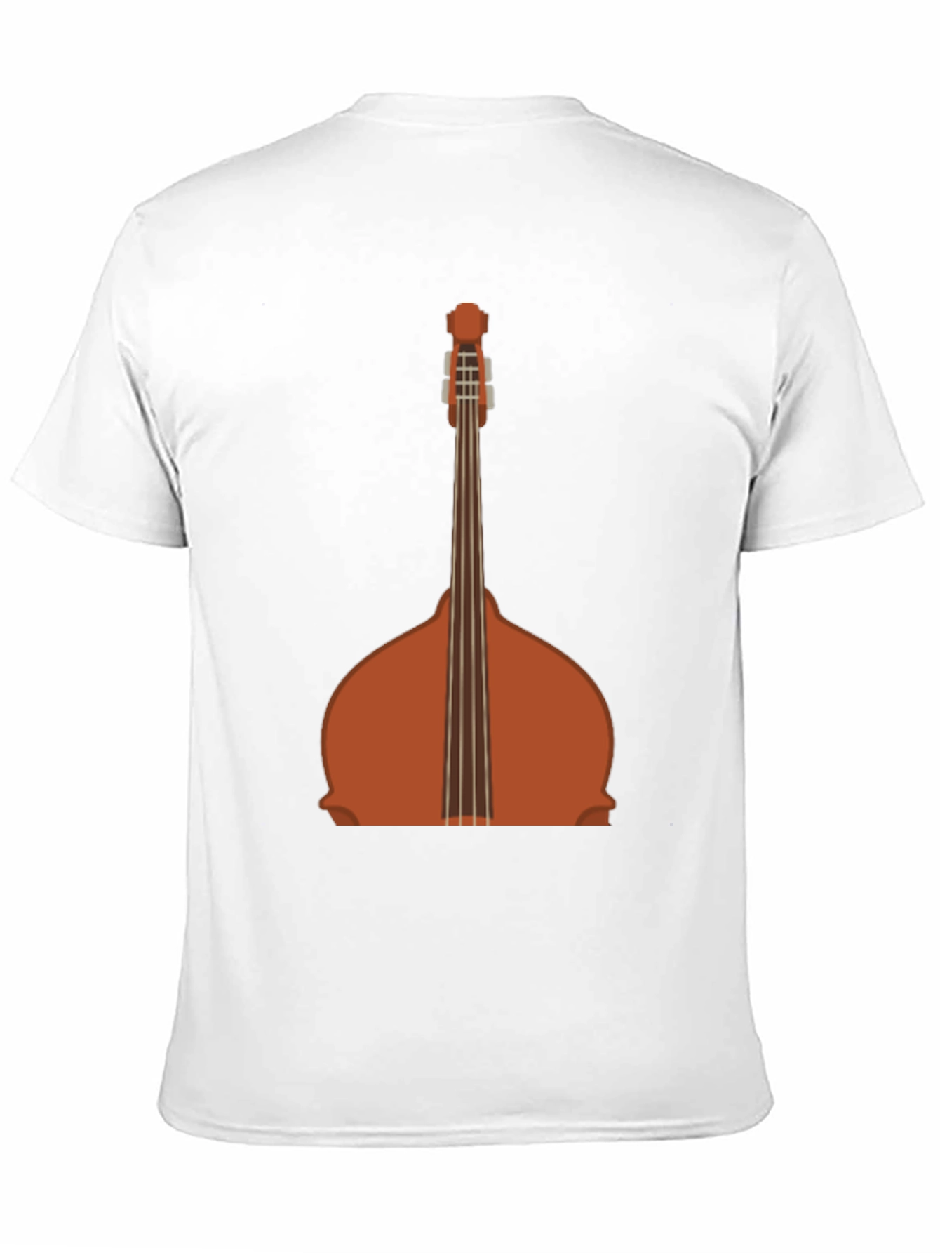 Upright Bass Graphic Tee - Classic Instrument Design