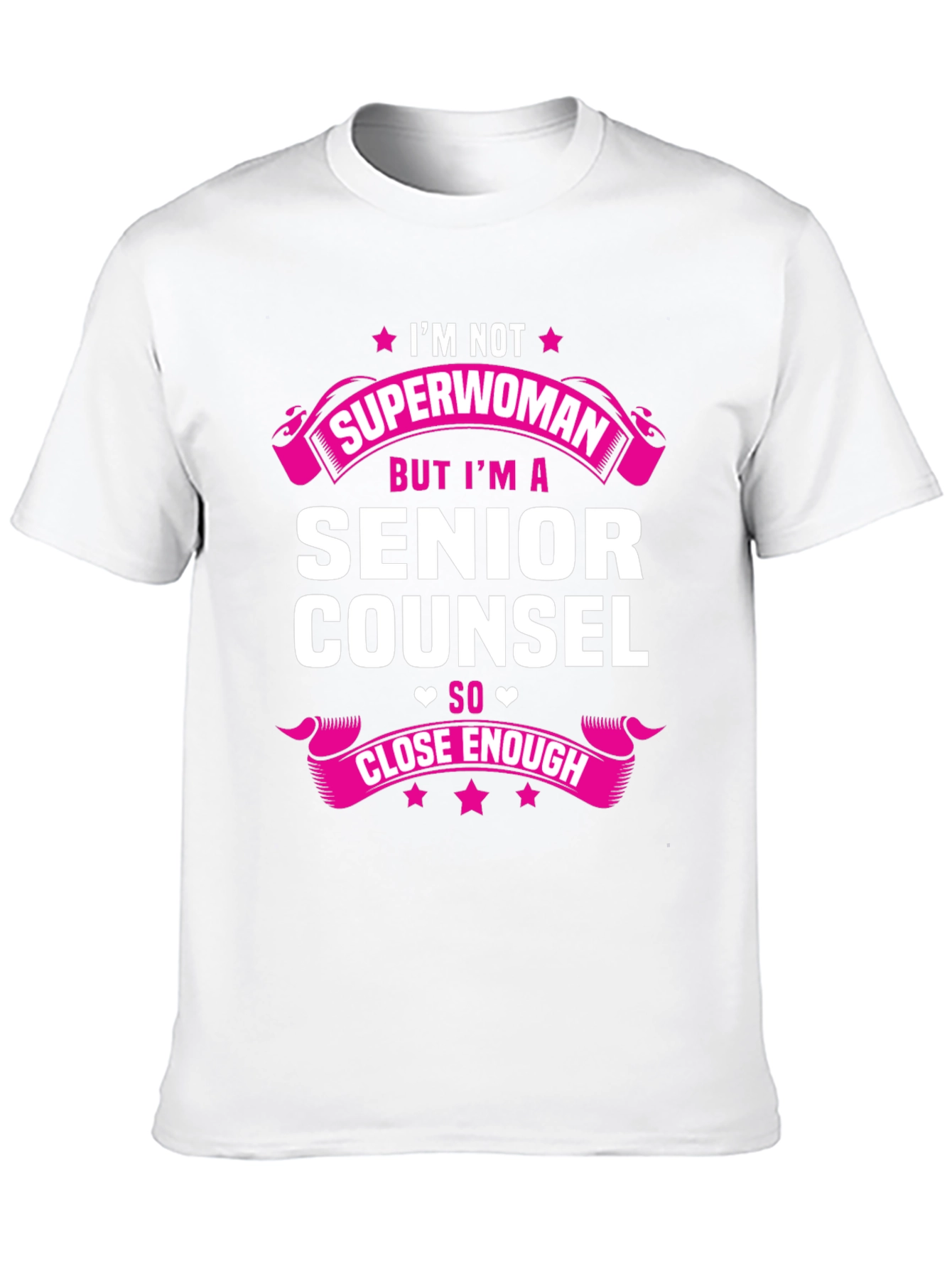Senior Counsel Superwoman Graphic Tee - Black