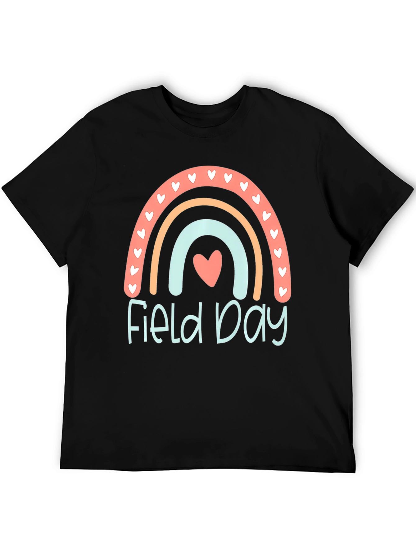 Field Day Rainbow Heart T-Shirt