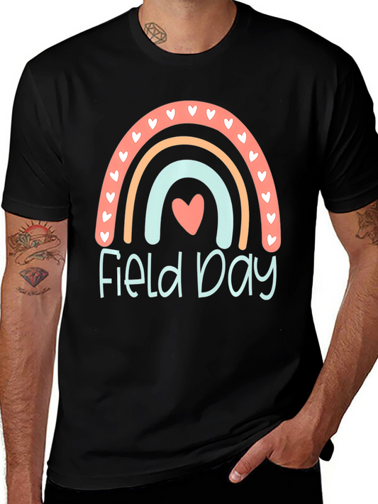 Field Day Rainbow Heart T-Shirt