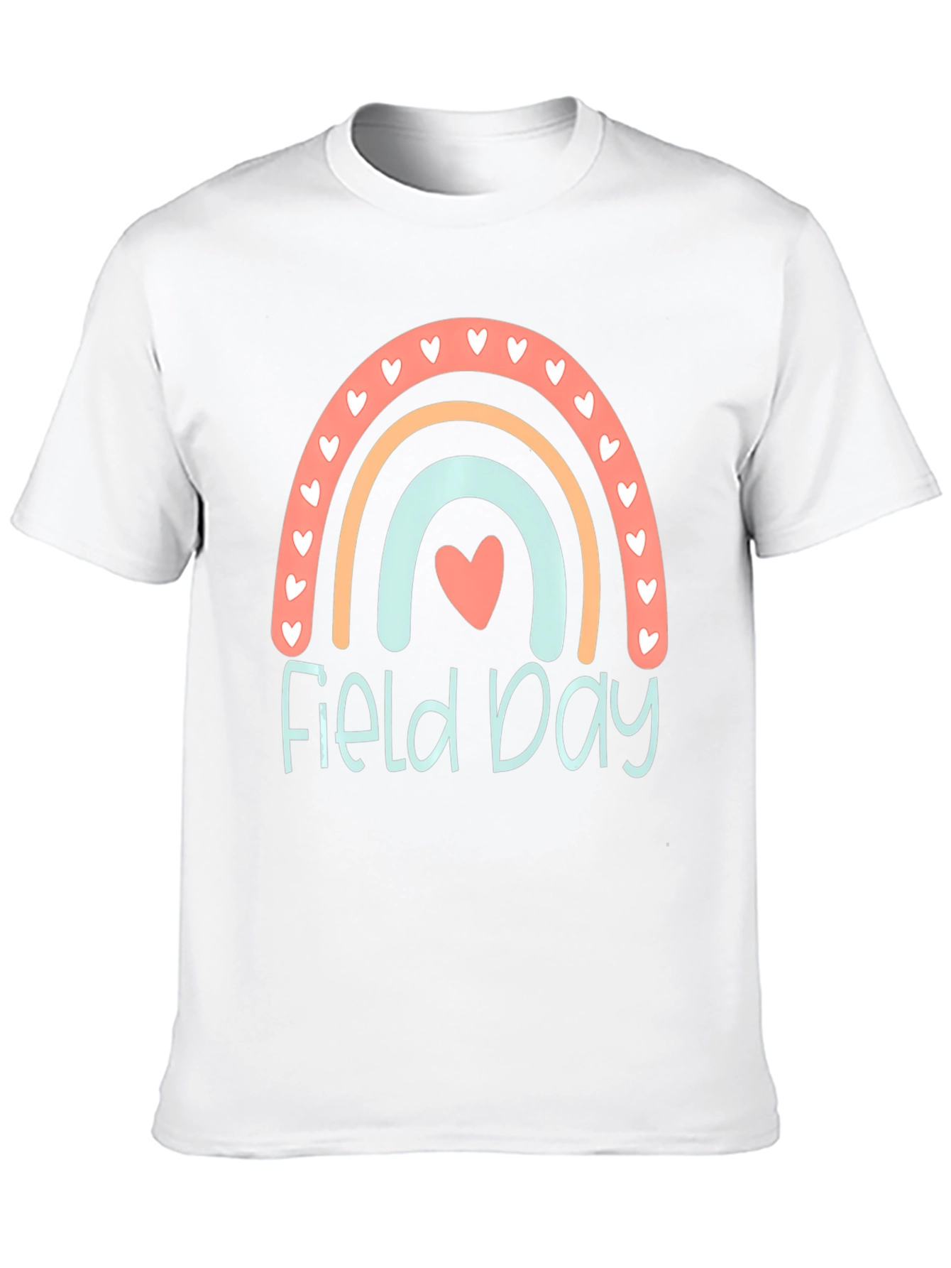 Field Day Rainbow Heart T-Shirt