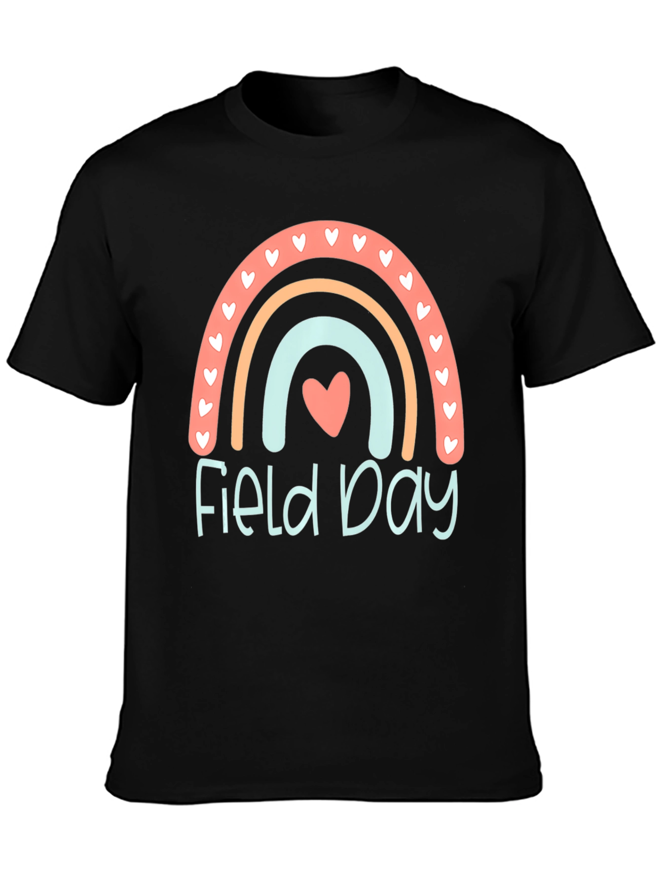 Field Day Rainbow Heart T-Shirt