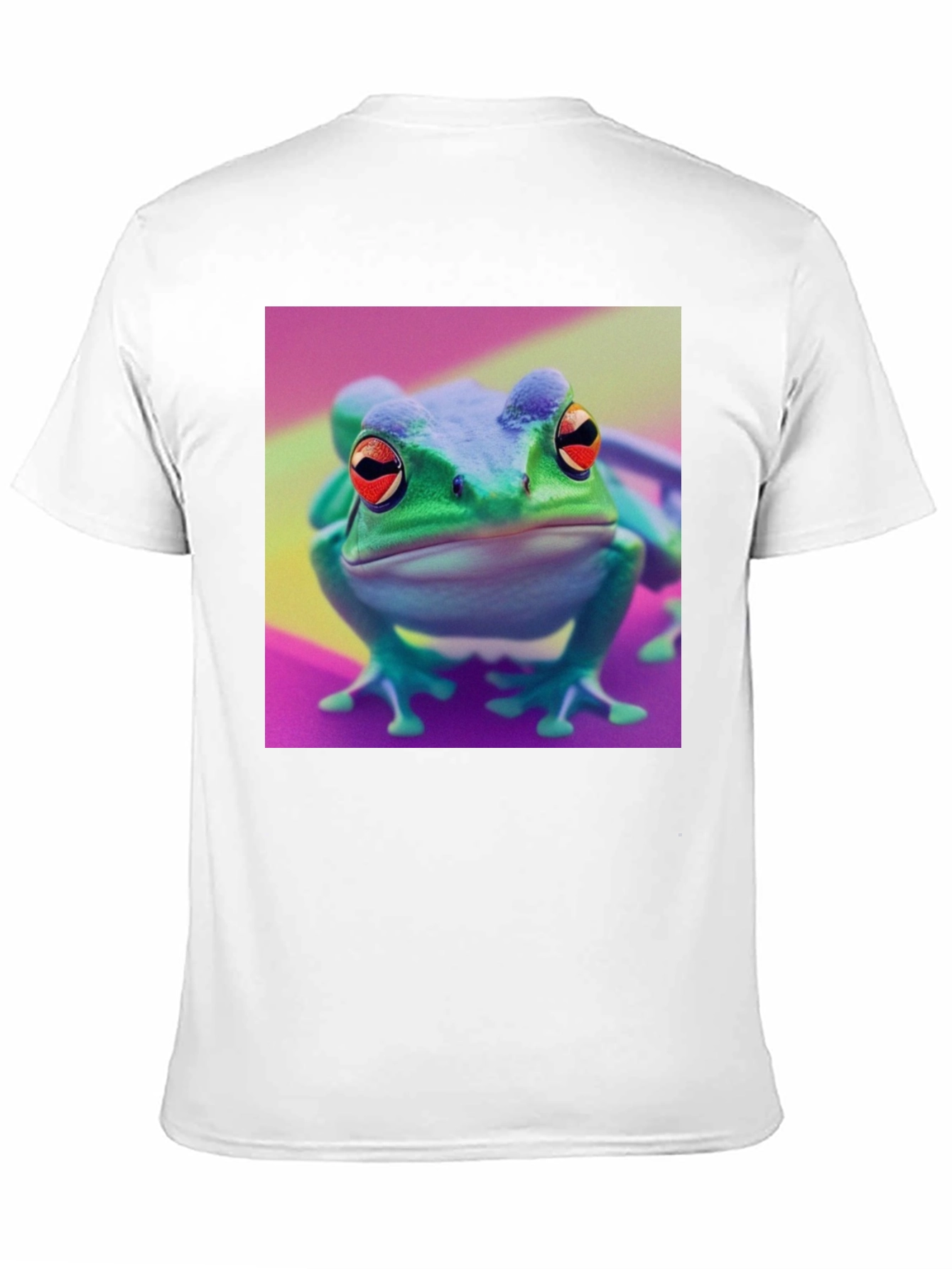 Frog Graphic Tee - Vibrant Amphibian Design