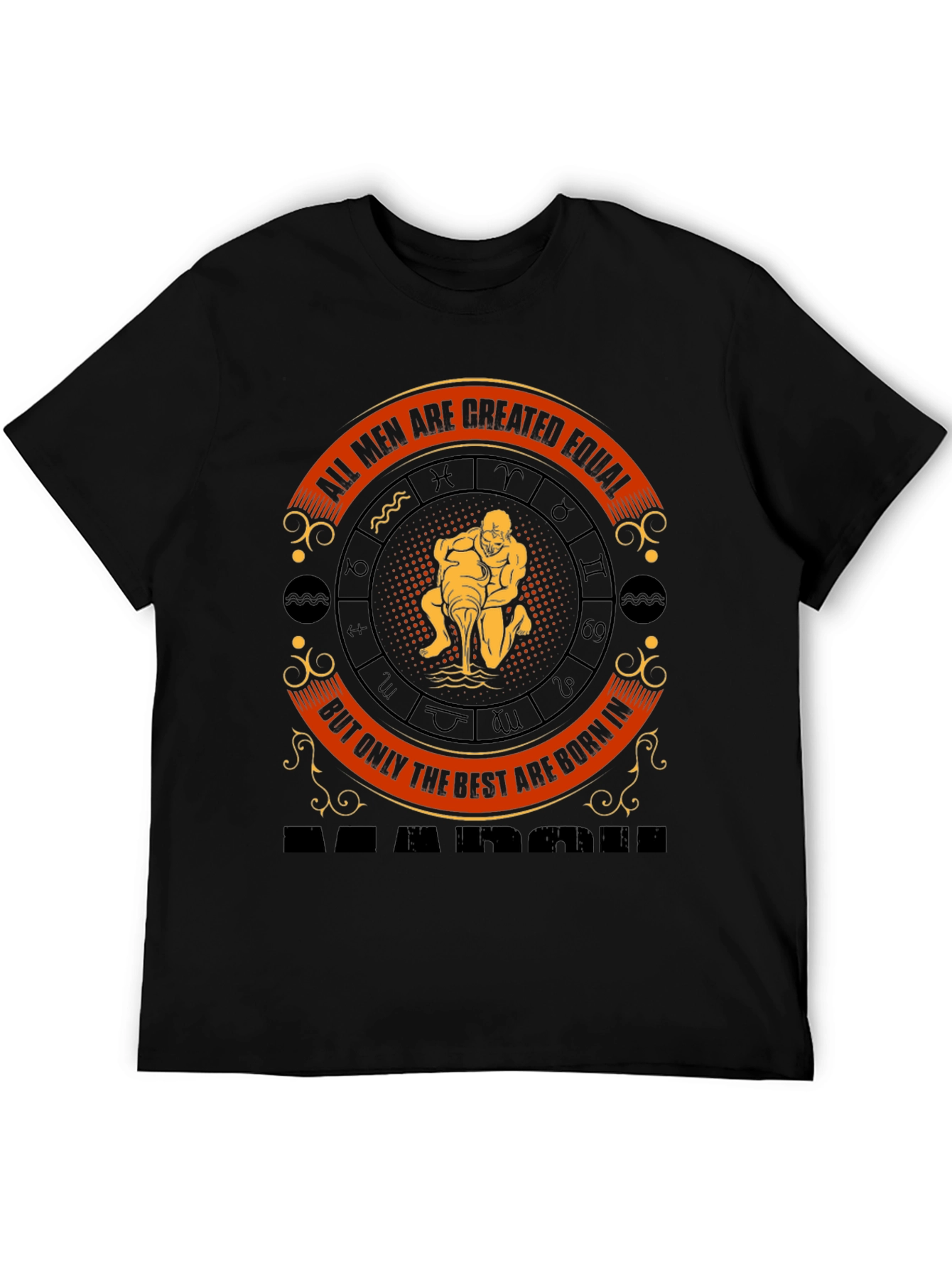 Born in March T-Shirt - Zodiac Aquarius Tee