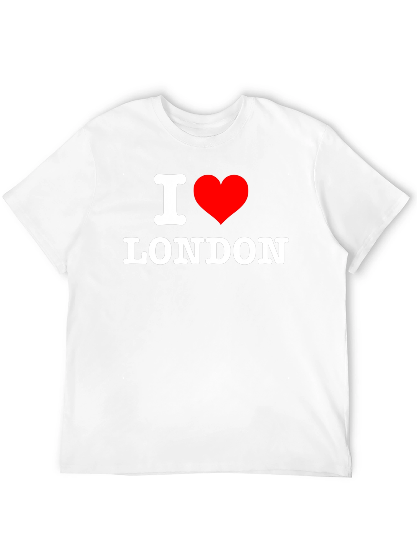 I Love London Black T-Shirt - Classic Souvenir Tee
