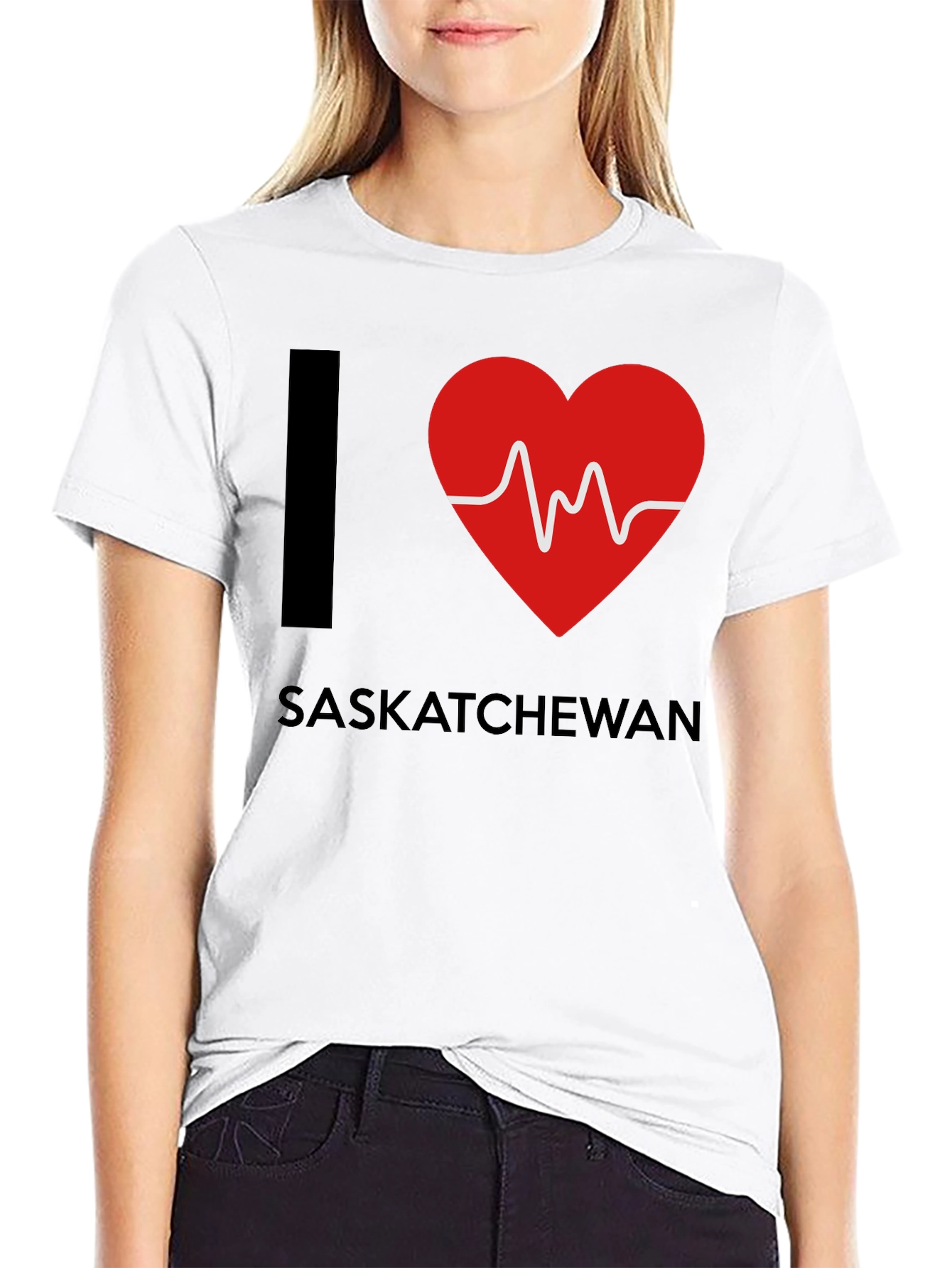 I Heart Saskatchewan Graphic Tee