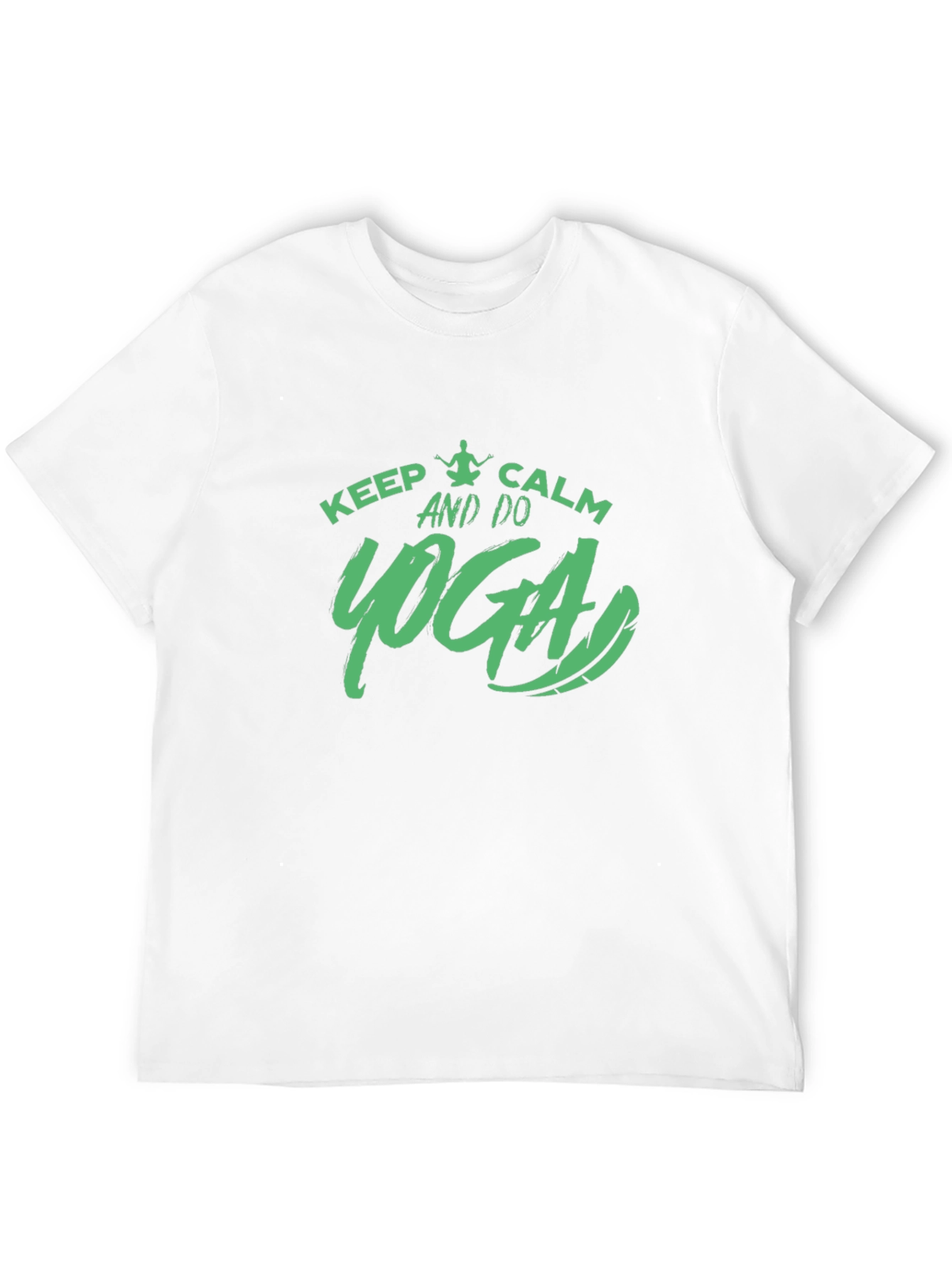 Keep Calm and Do Yoga Graphic T-Shirt