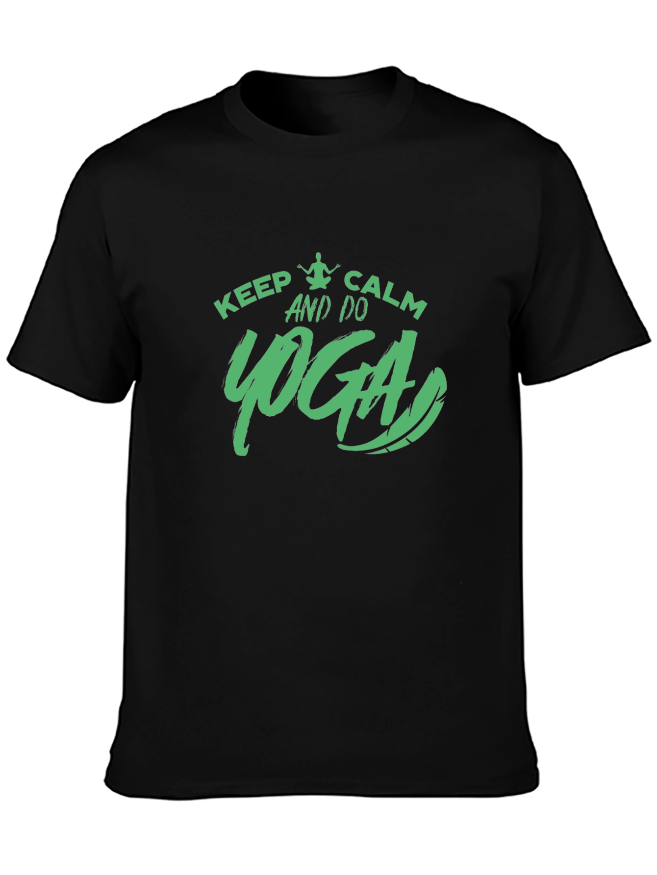 Keep Calm and Do Yoga Graphic T-Shirt