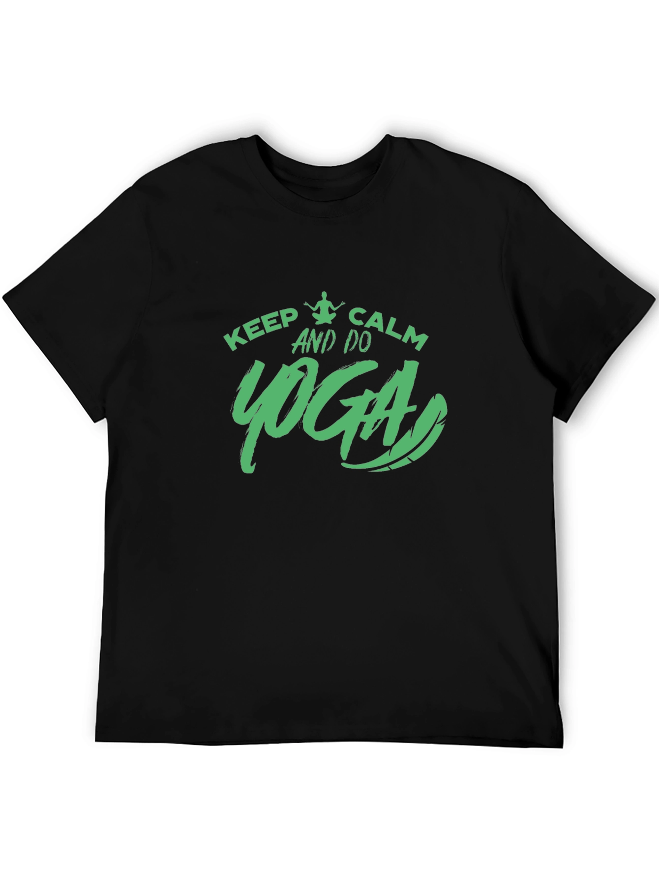 Keep Calm and Do Yoga Graphic T-Shirt