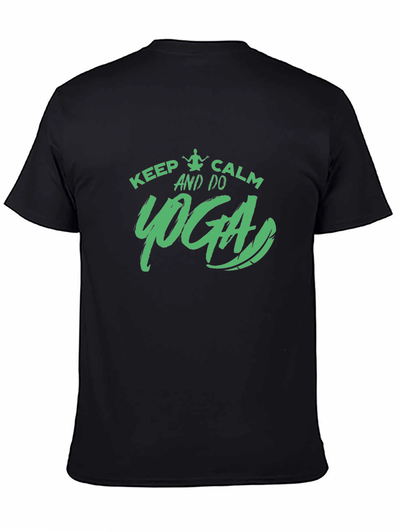 Keep Calm and Do Yoga Graphic T-Shirt