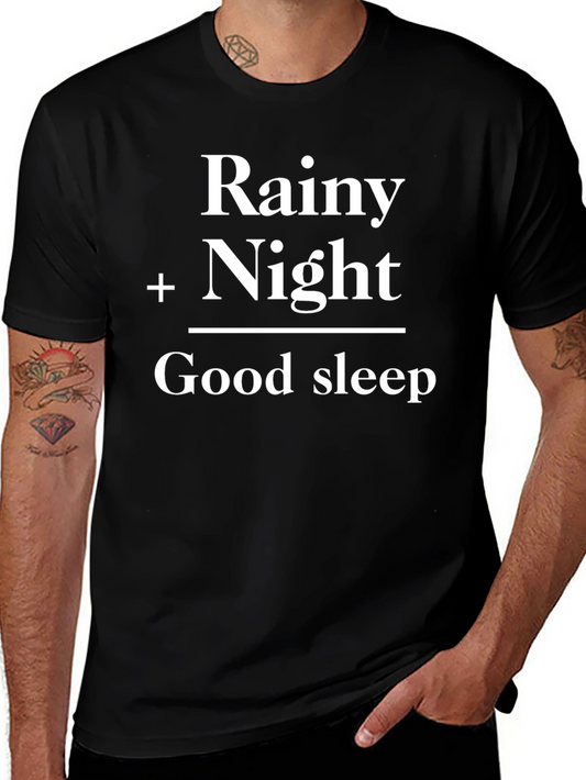 Rainy Night Good Sleep Graphic Tee