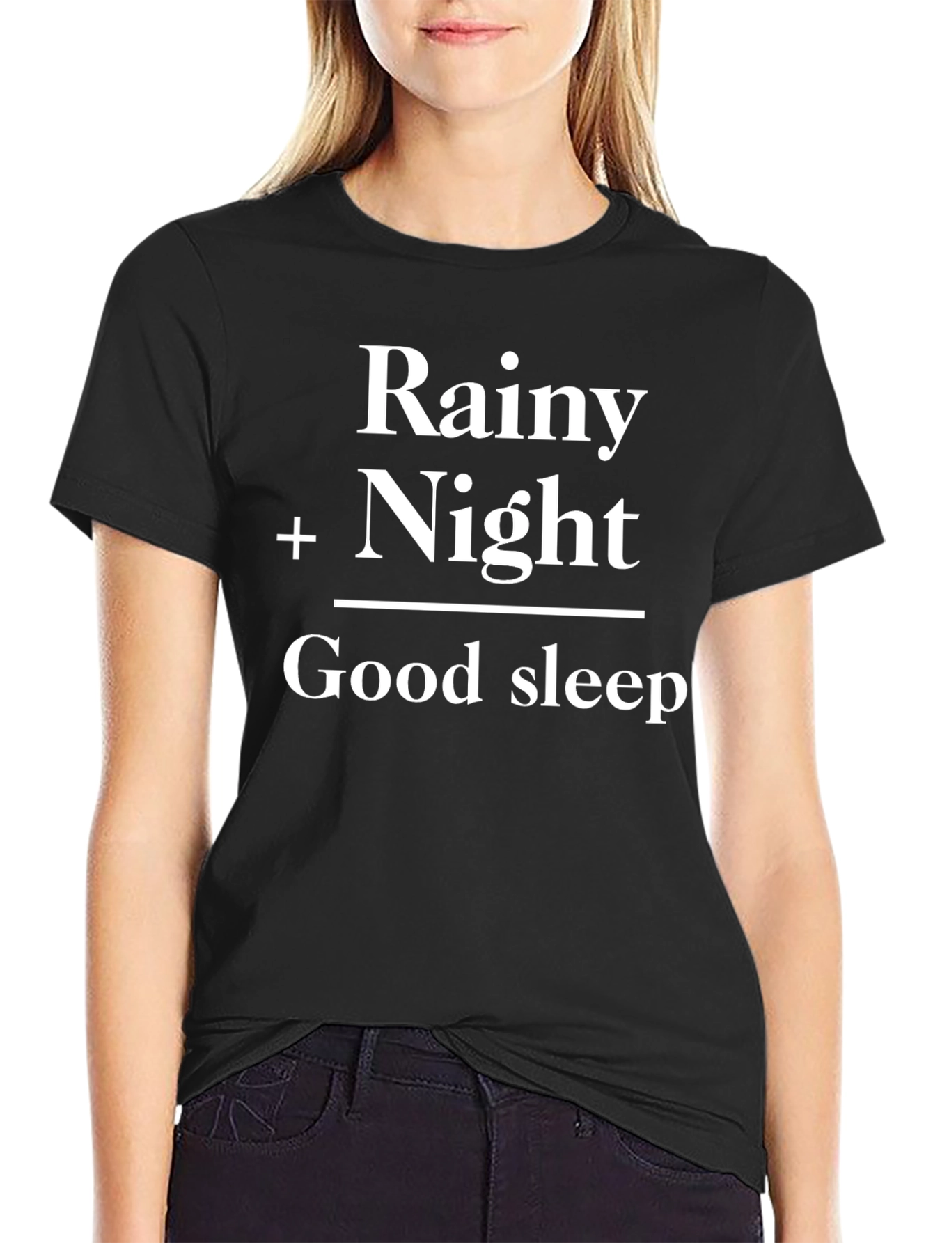 Rainy Night Good Sleep Graphic Tee