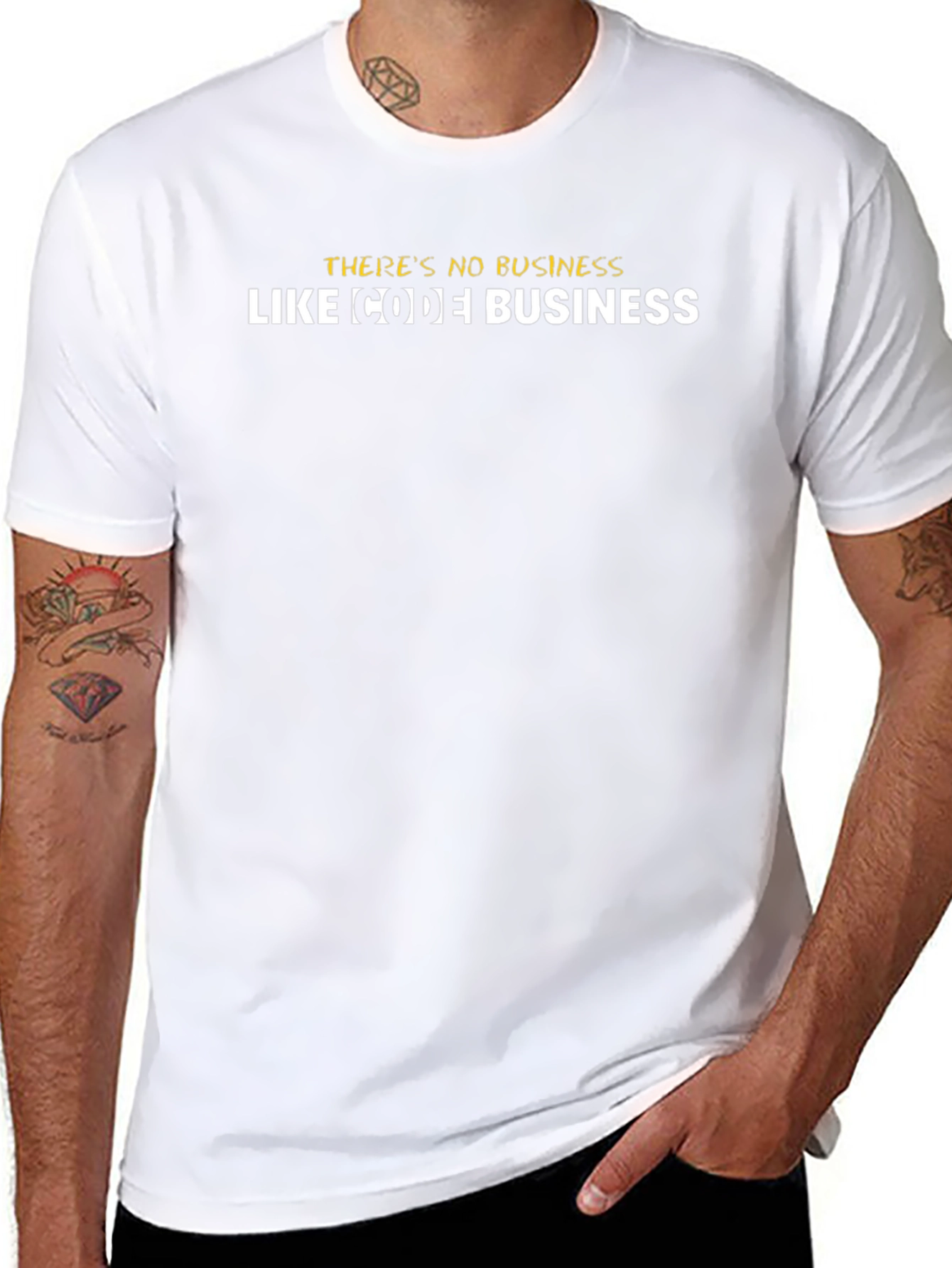 Code Business T-Shirt - Black