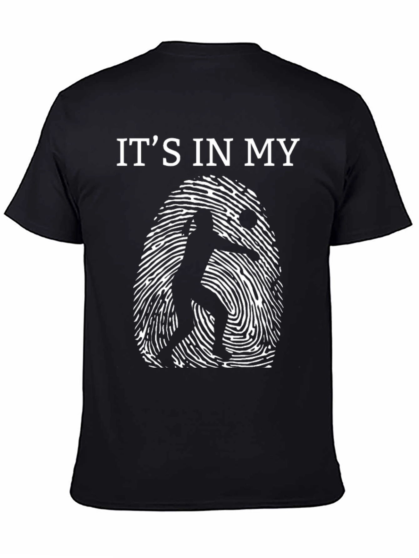 Volleyball in My DNA Black T-Shirt