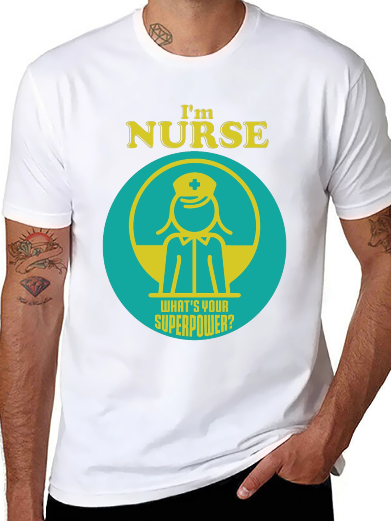 Im Nurse Whats Your Superpower? T-Shirt