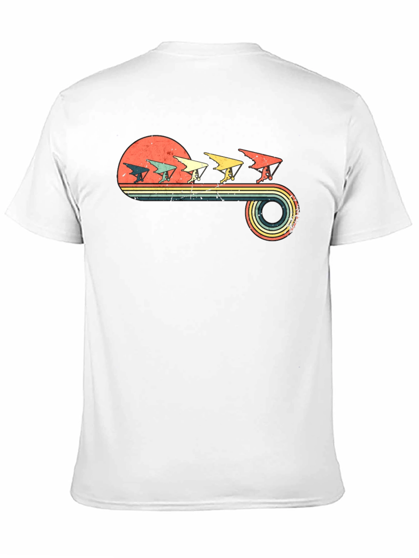 Hang Gliding Retro T-Shirt