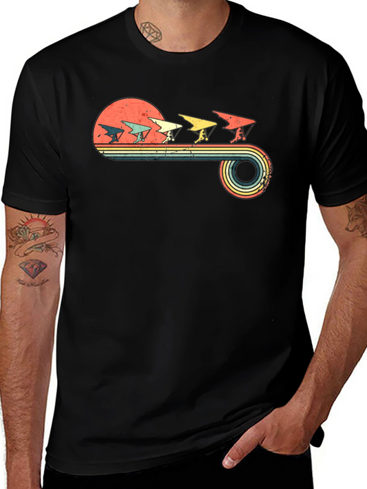 Hang Gliding Retro T-Shirt