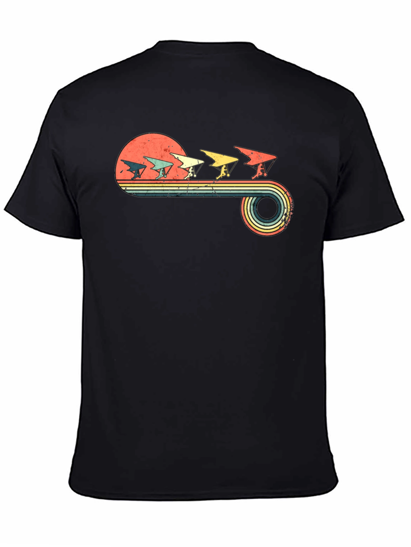 Hang Gliding Retro T-Shirt