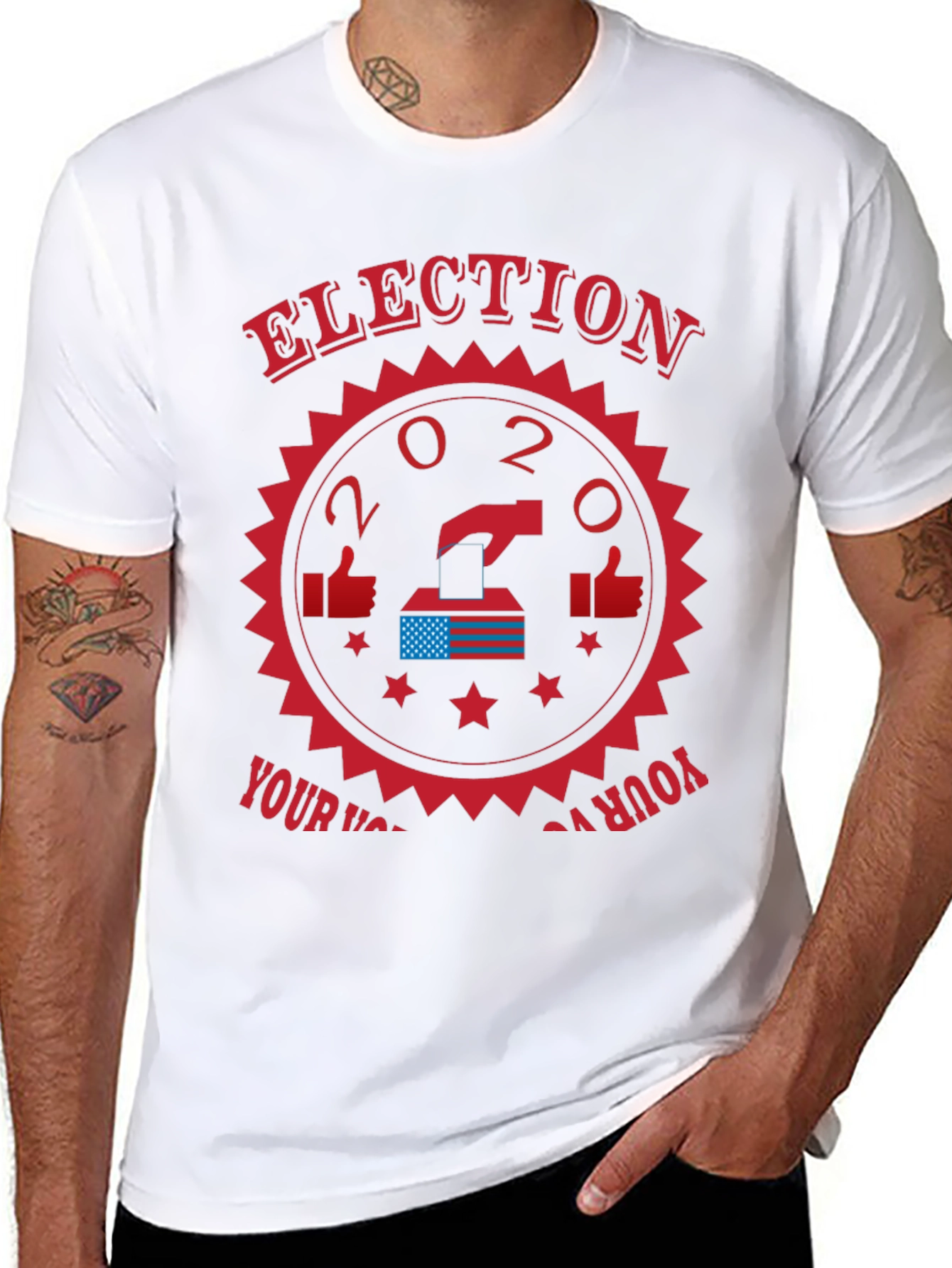 Election 2020 Graphic Tee - Vote Your Voice