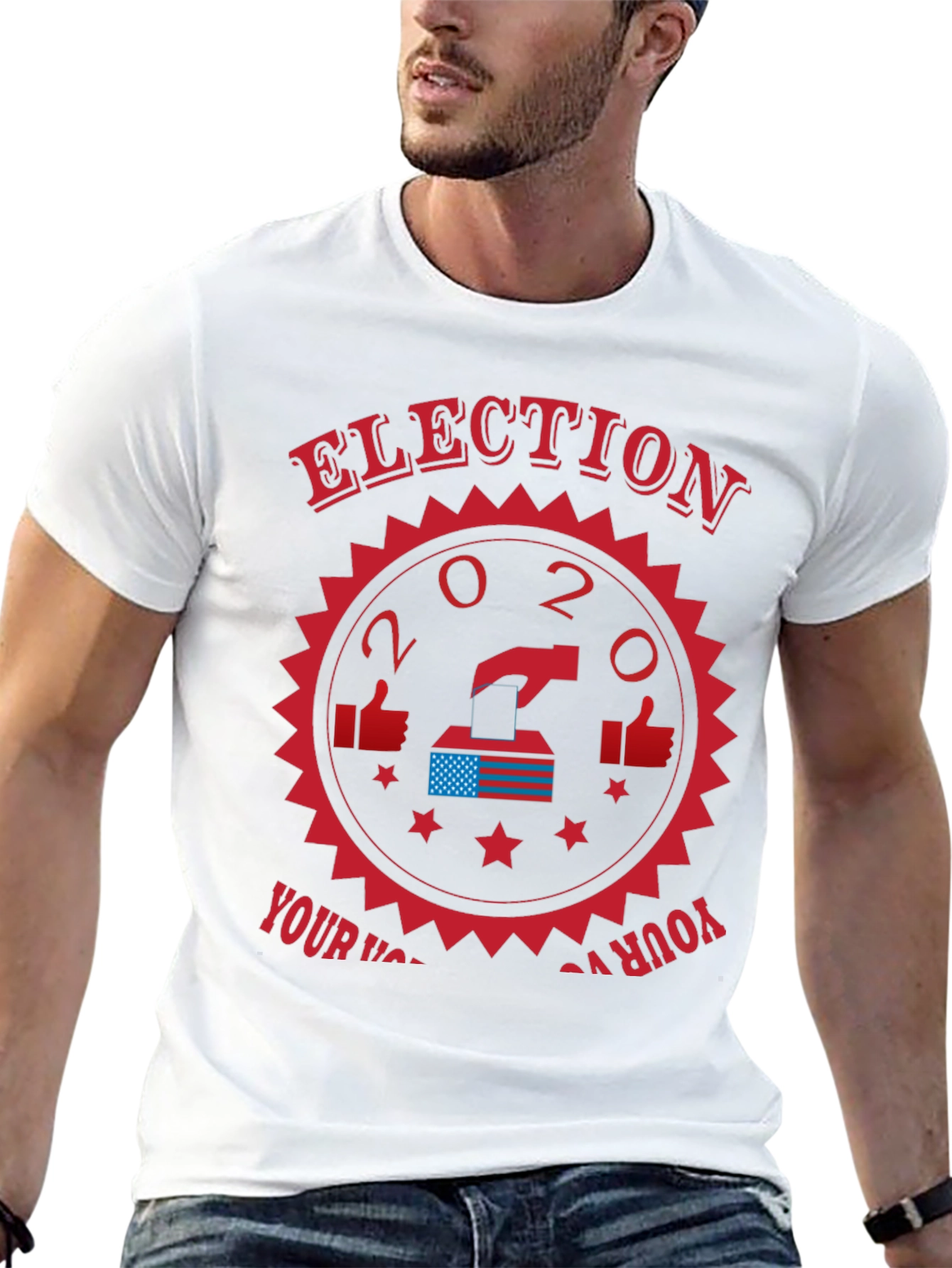 Election 2020 Graphic Tee - Vote Your Voice