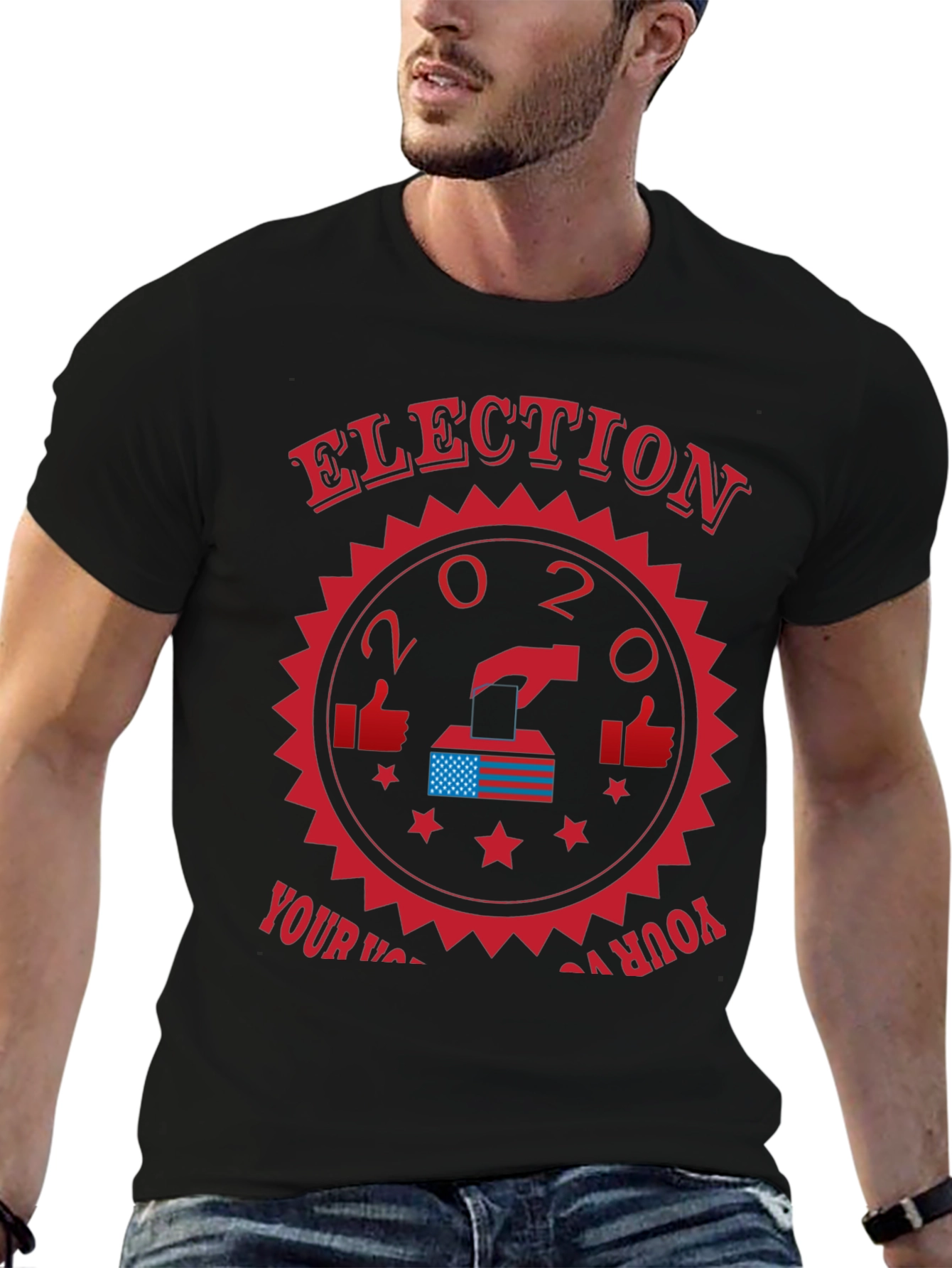 Election 2020 Graphic Tee - Vote Your Voice