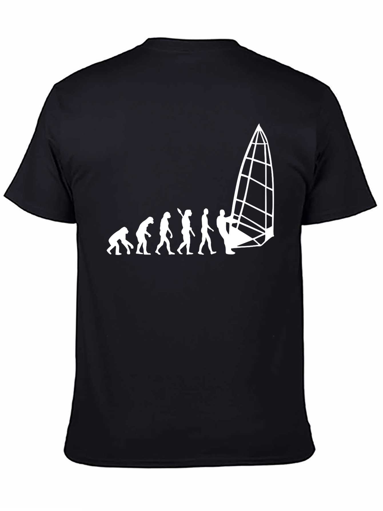 Evolution Windsurfing Graphic Tee - Black