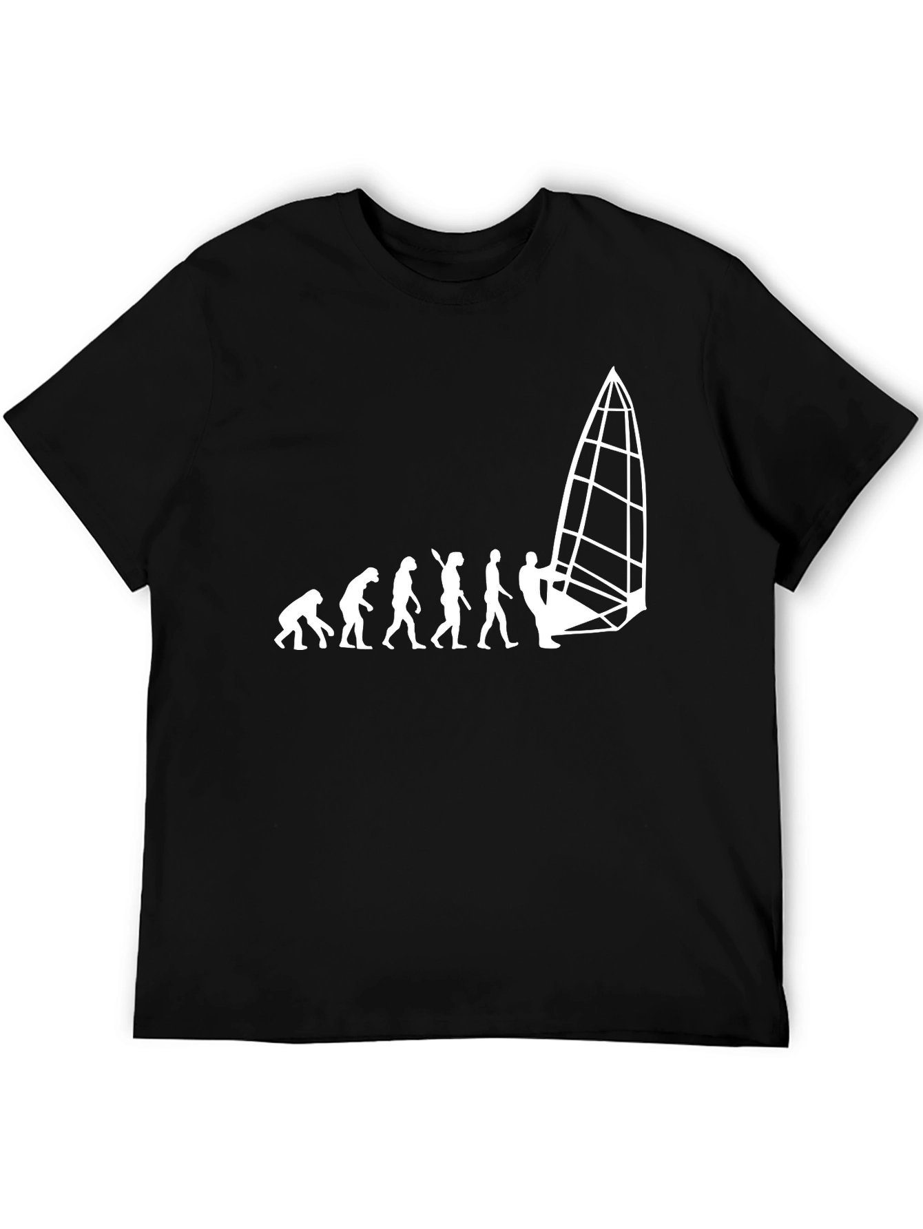 Evolution Windsurfing Graphic Tee - Black