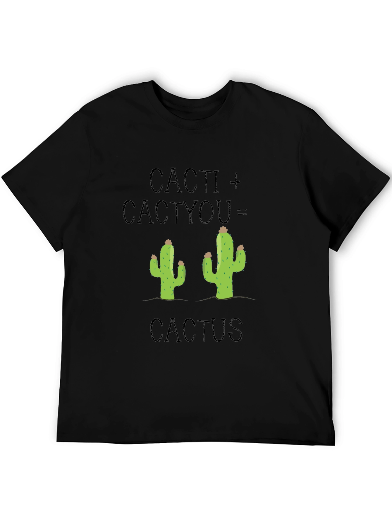 Cacti + Cactyou = Cactus Graphic Tee