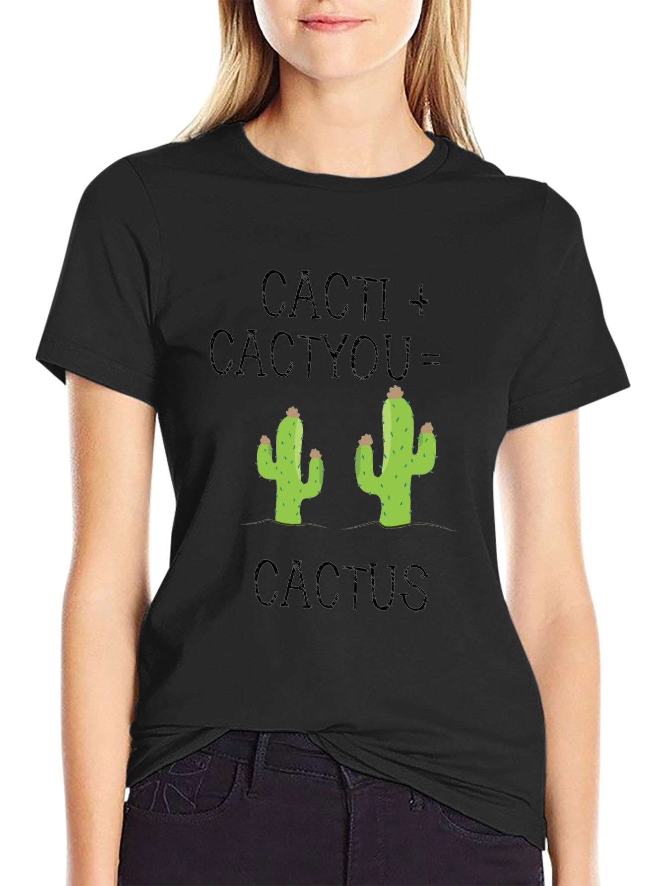 Cacti + Cactyou = Cactus Graphic Tee