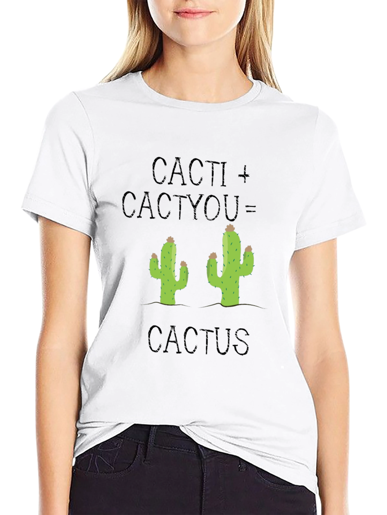 Cacti + Cactyou = Cactus Graphic Tee