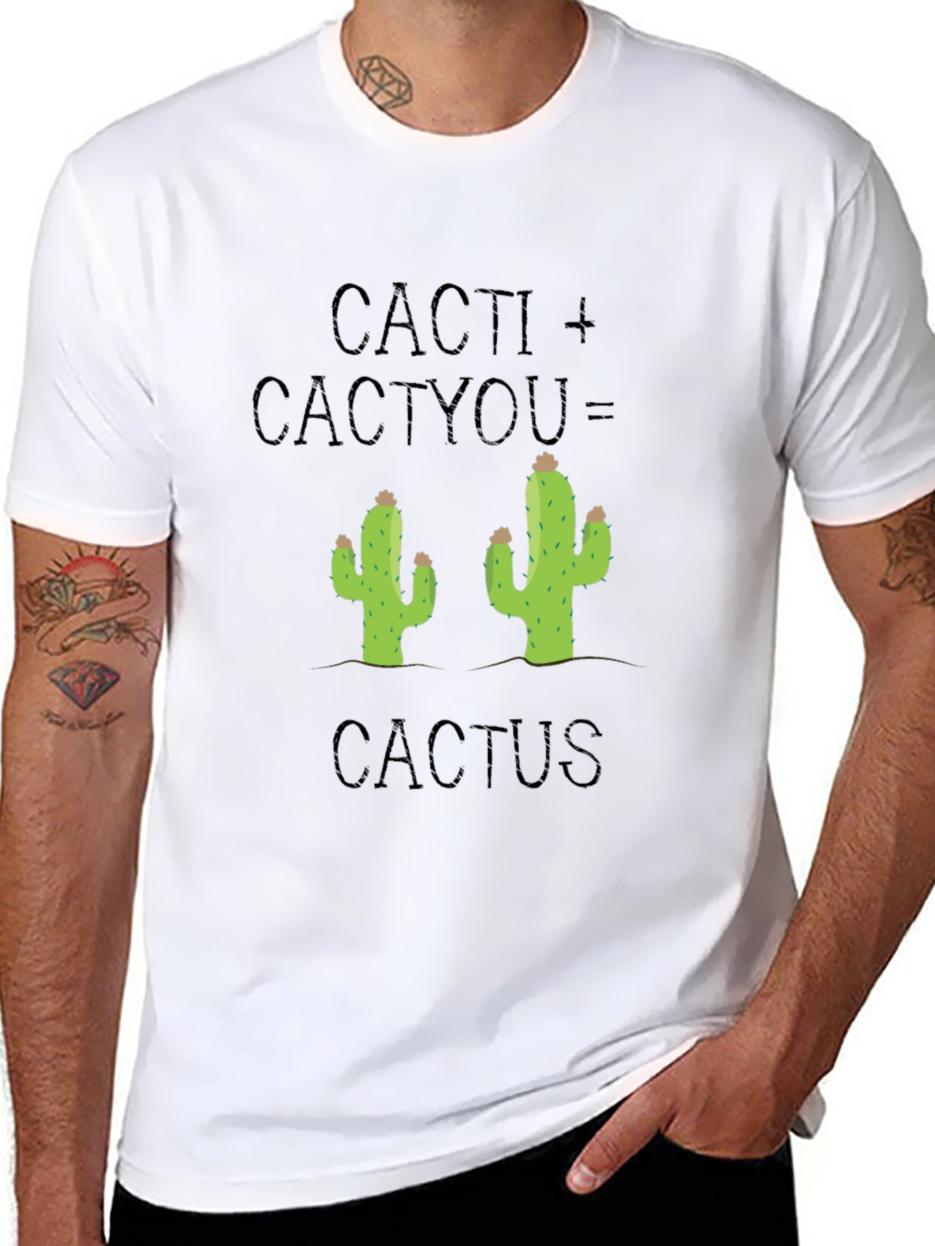 Cacti + Cactyou = Cactus Graphic Tee