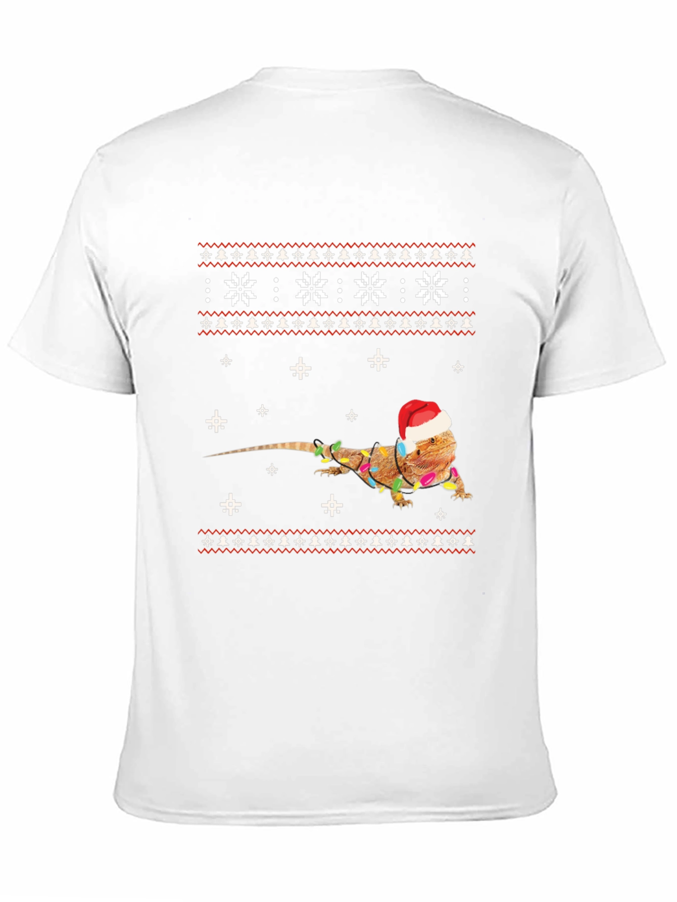 Festive Bearded Dragon Christmas T-Shirt