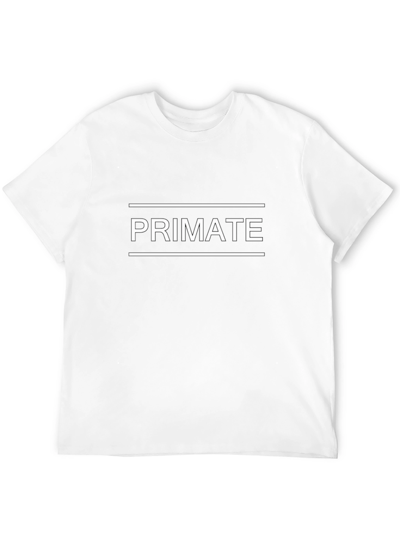 Primate Graphic Tee - Unisex Black Cotton T-Shirt