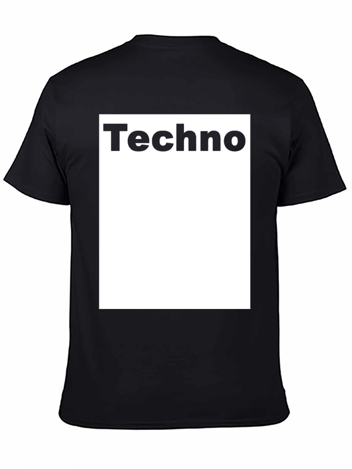 Techno Music T-Shirt - Classic Black Tee