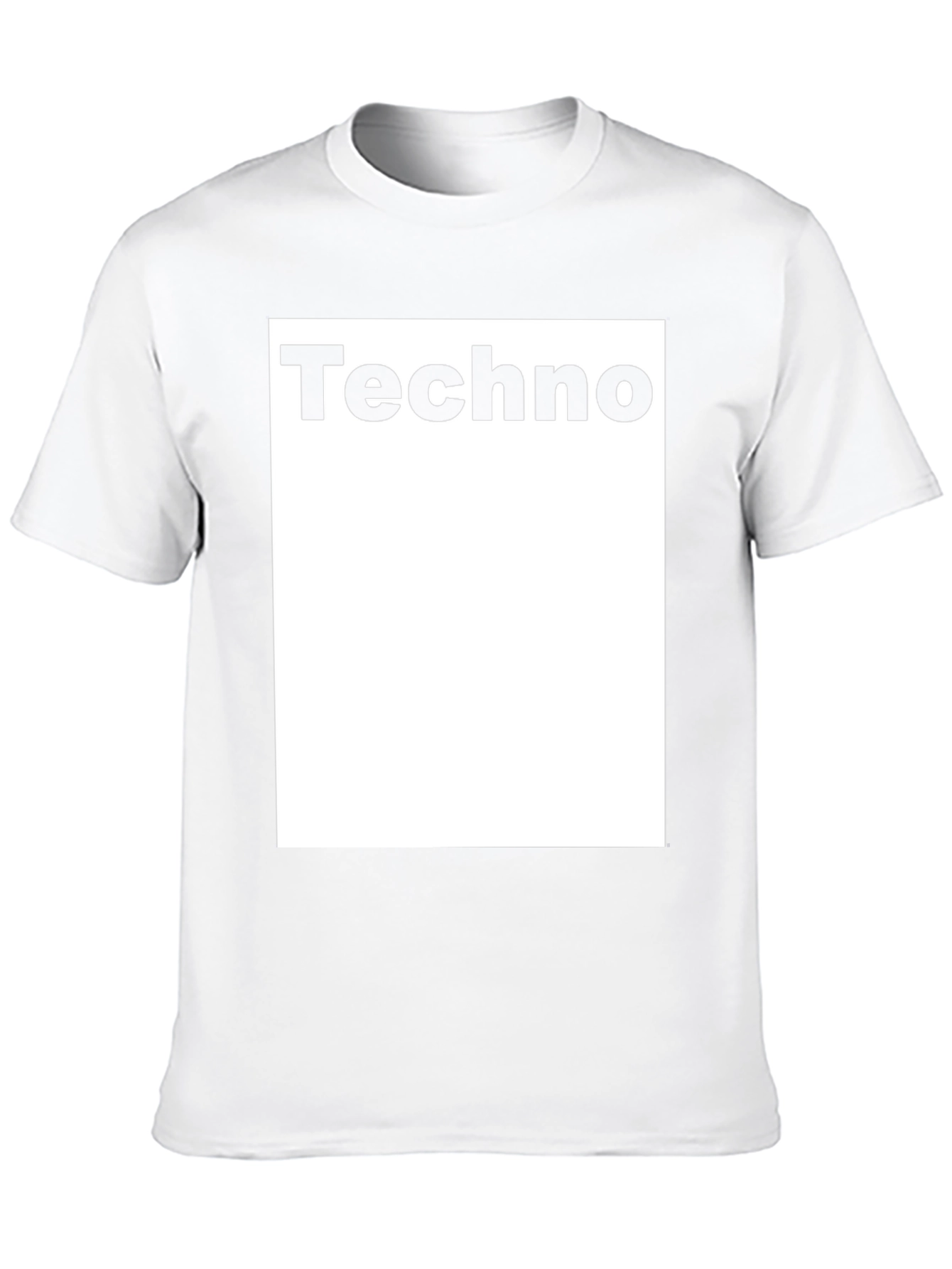 Techno Music T-Shirt - Classic Black Tee
