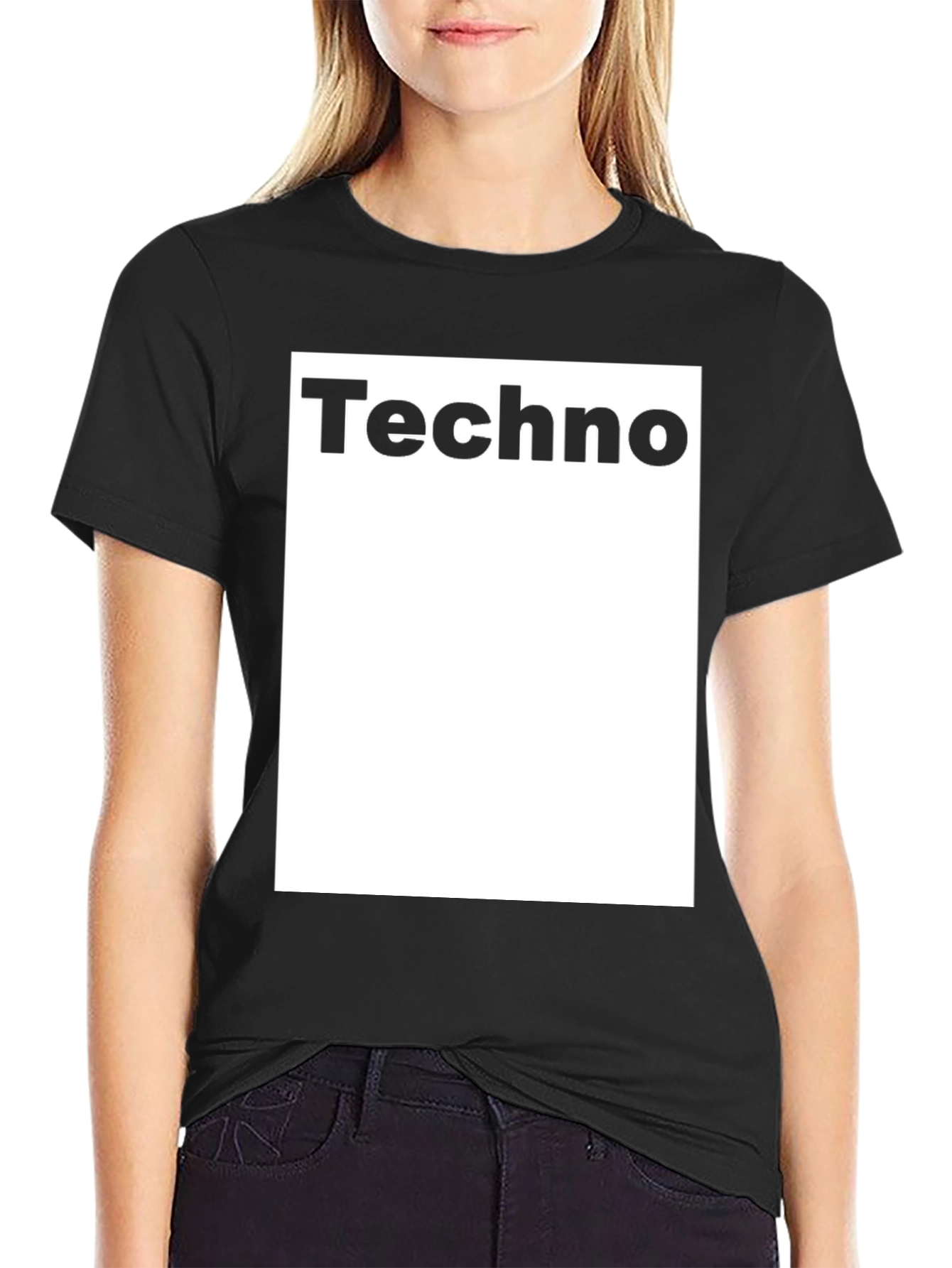 Techno Music T-Shirt - Classic Black Tee