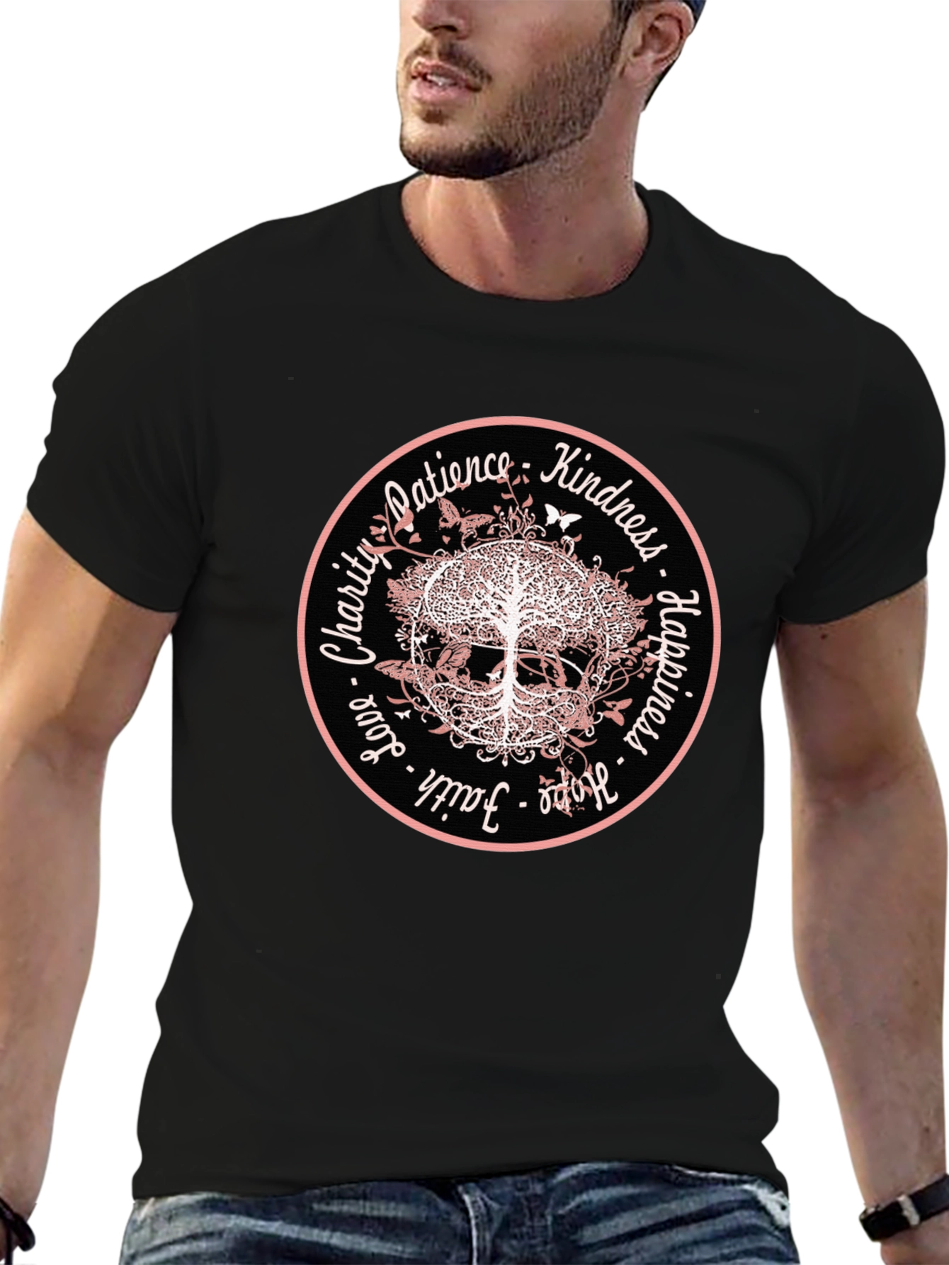 Tree of Life Graphic Tee - Inspirational Design
