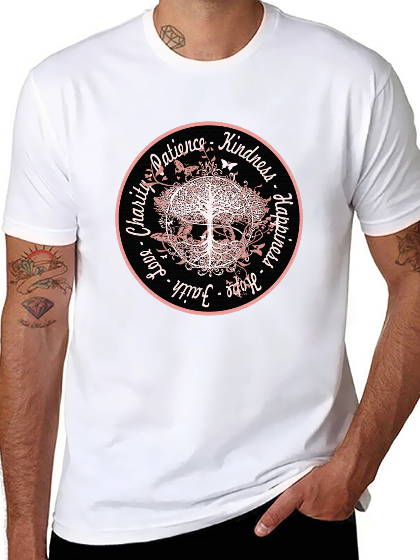 Tree of Life Graphic Tee - Inspirational Design
