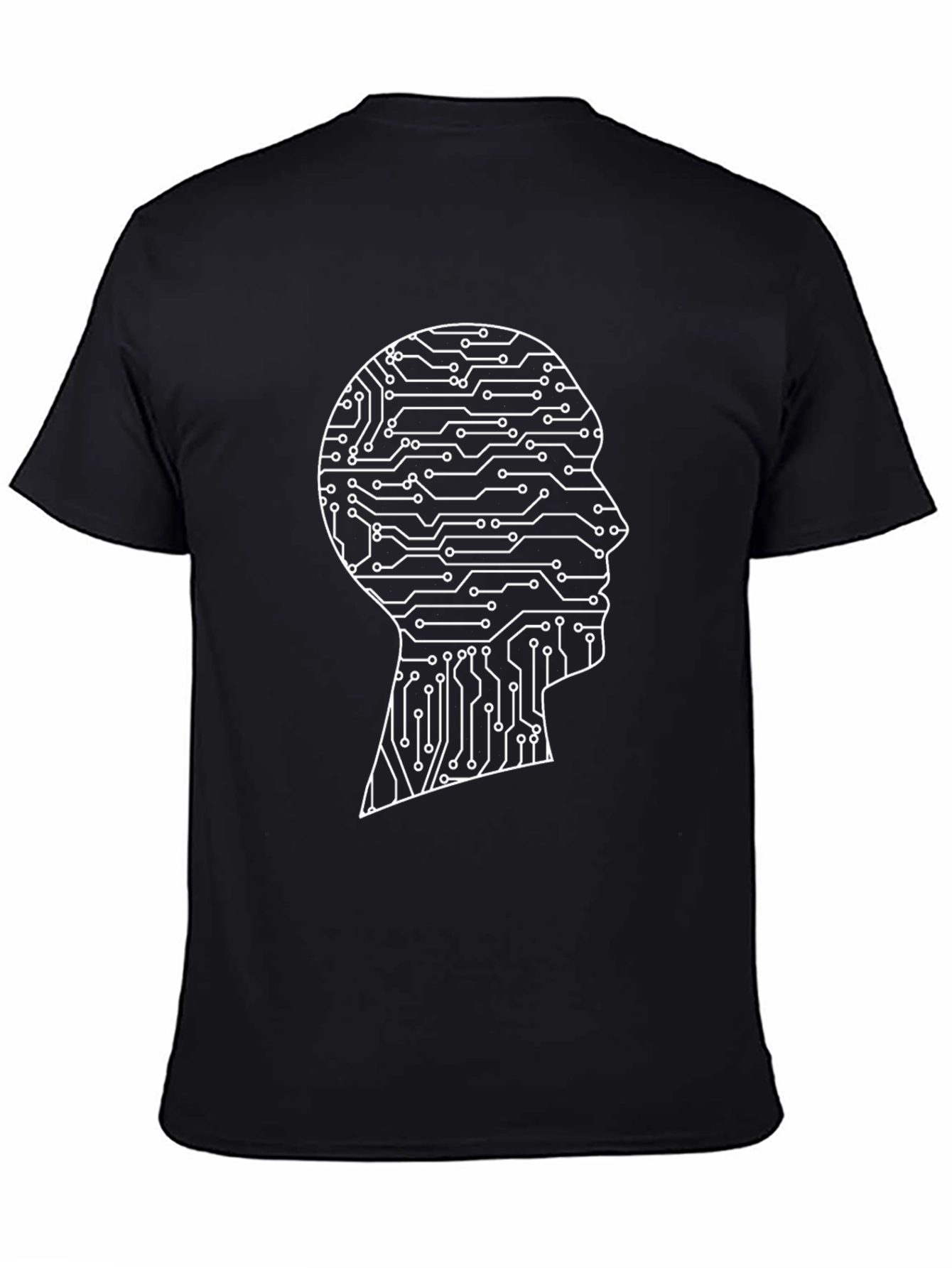 Circuit Brain T-Shirt - Tech Mind Tee