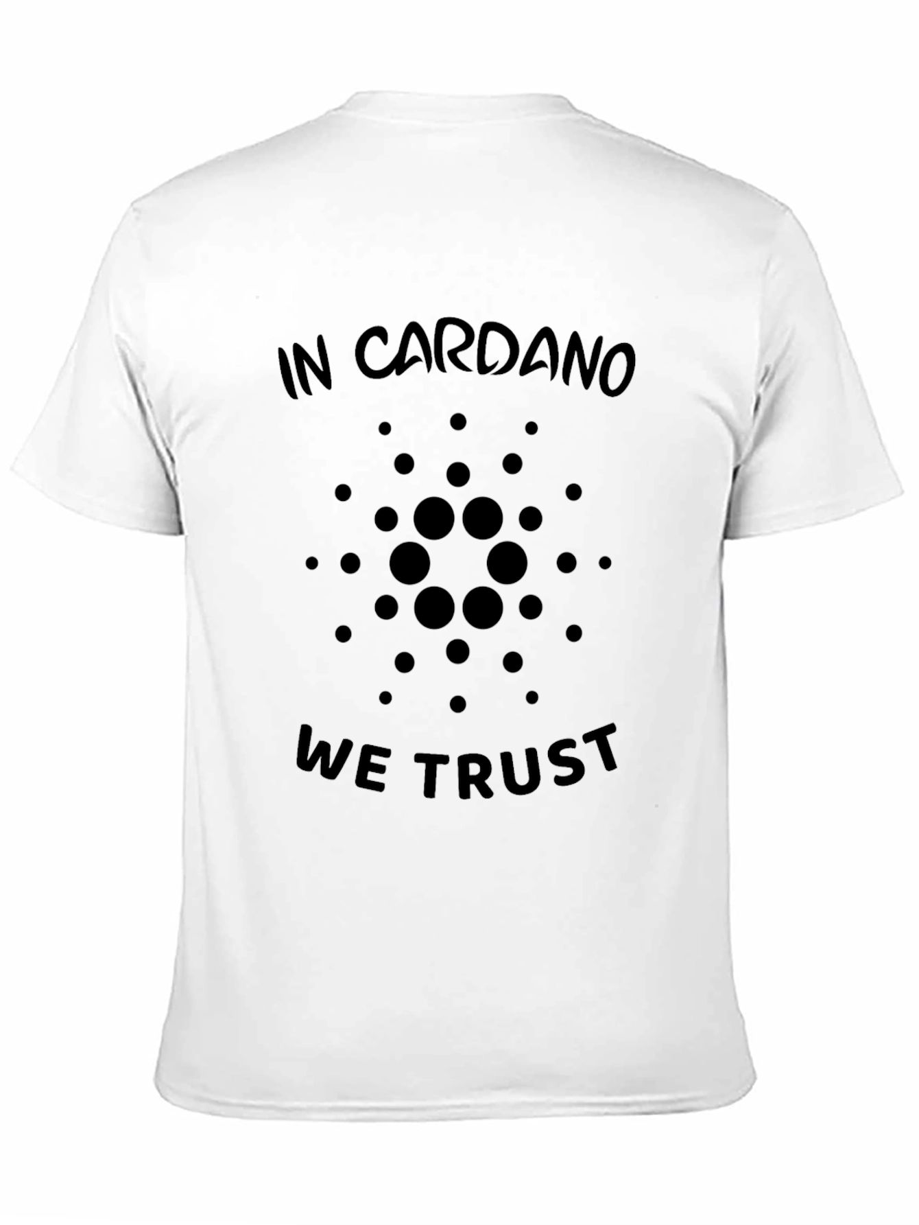 In Cardano We Trust Black T-Shirt