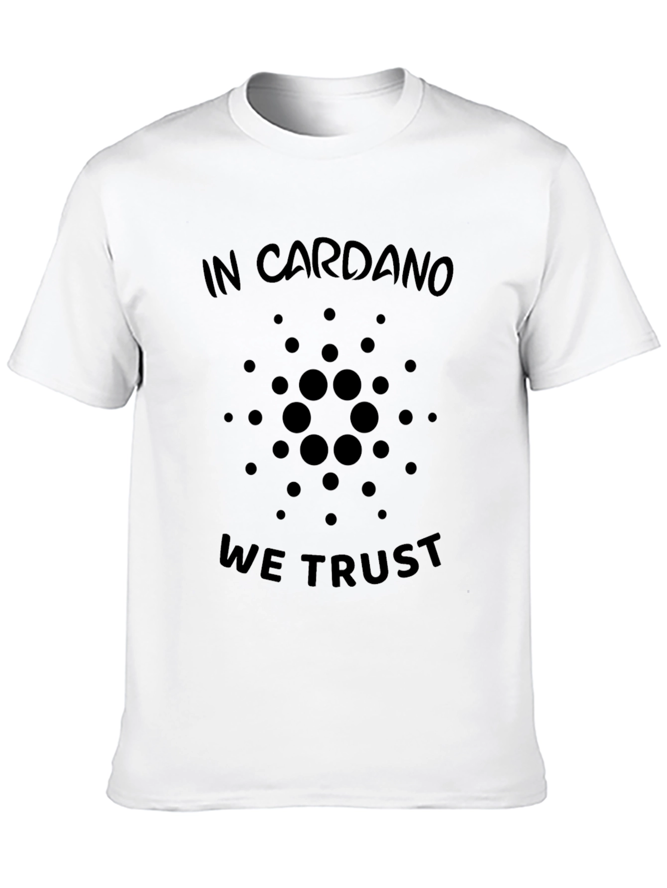 In Cardano We Trust Black T-Shirt
